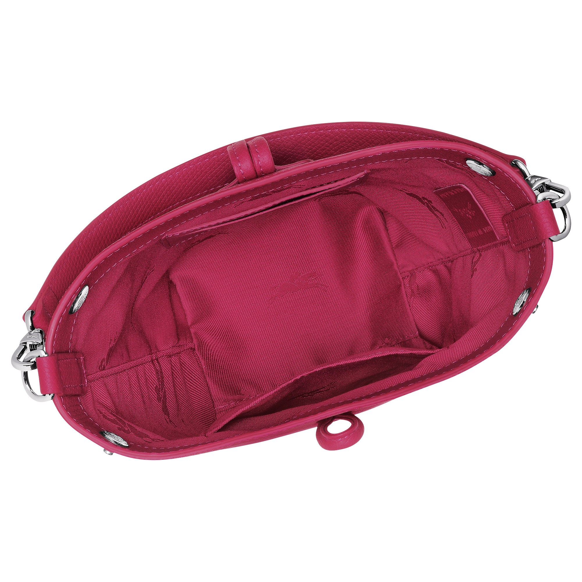 Le Roseau XS Bucket bag Beetroot - Leather - 5