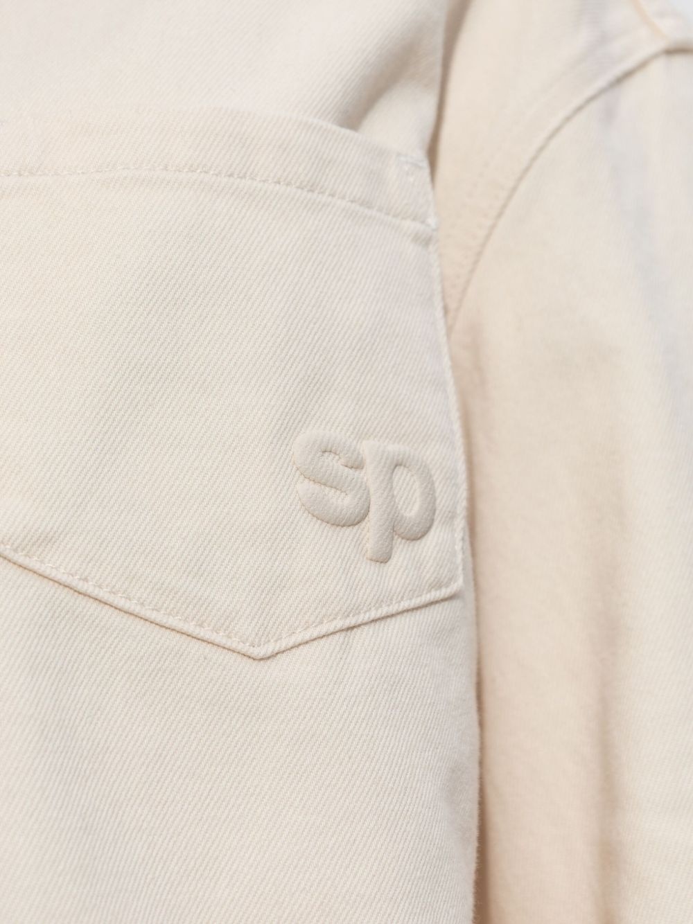 logo-embossed jacket - 5