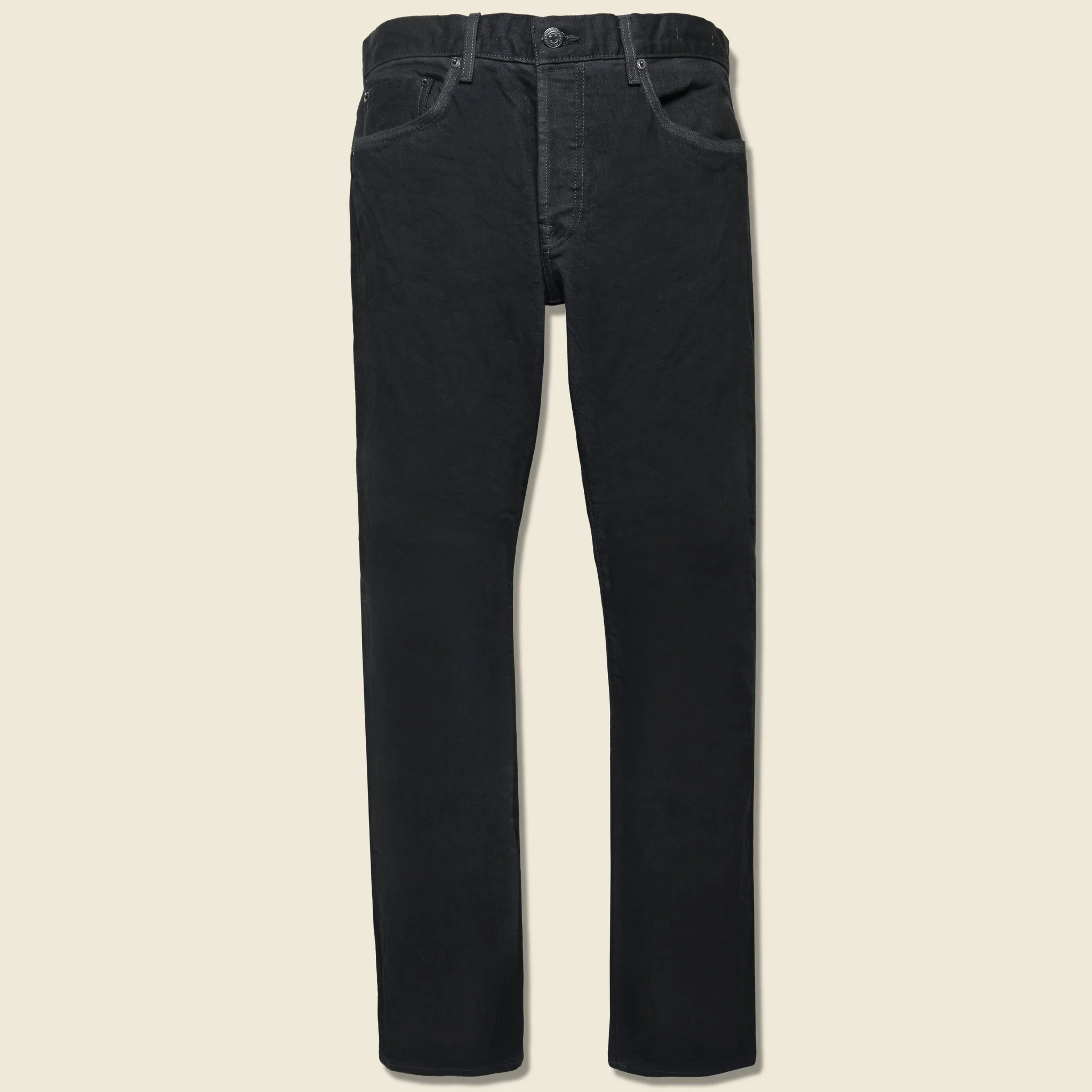 Barton Slim Jean - Black Selvage Rinse - 1