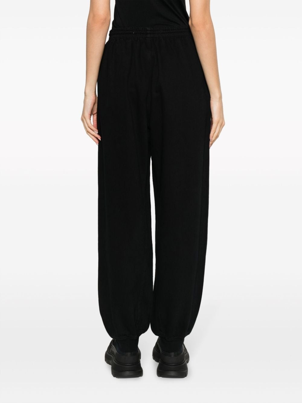 logo-print cotton-blend track pants - 4