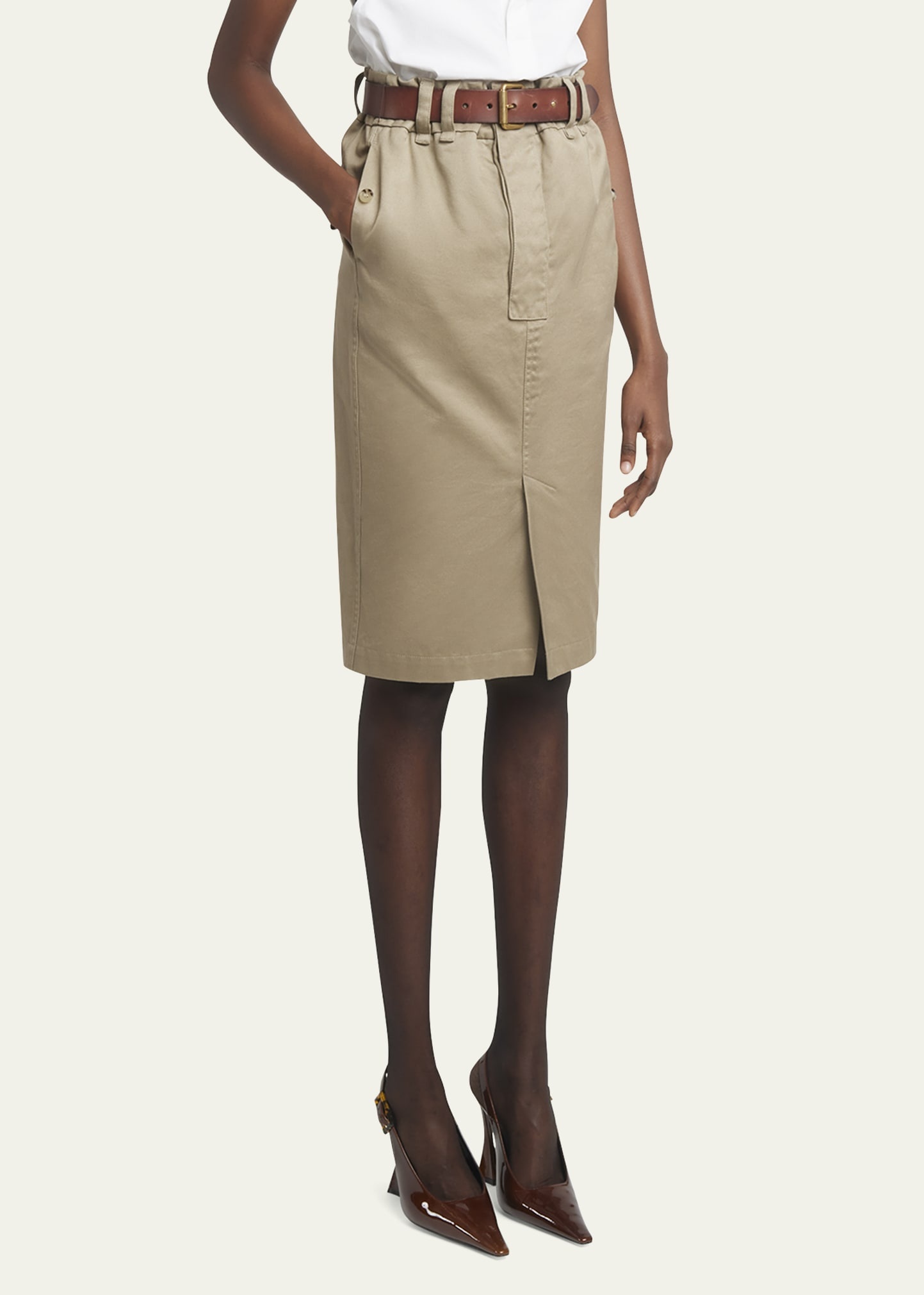 Saharan Cargo Midi Skirt - 4
