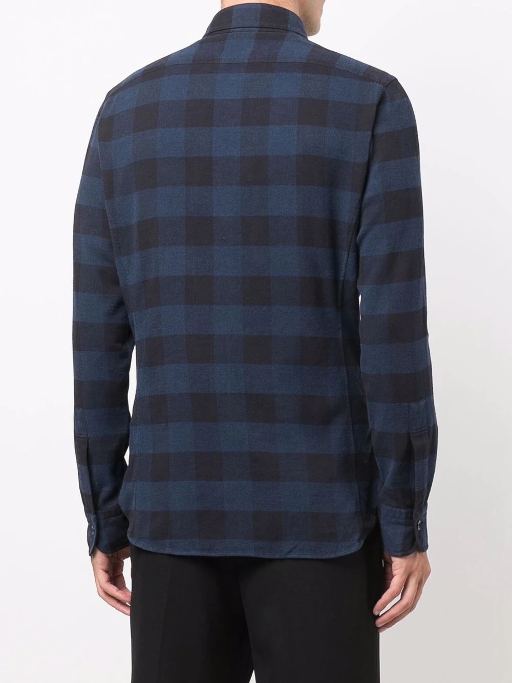 checked flannel shirt - 4