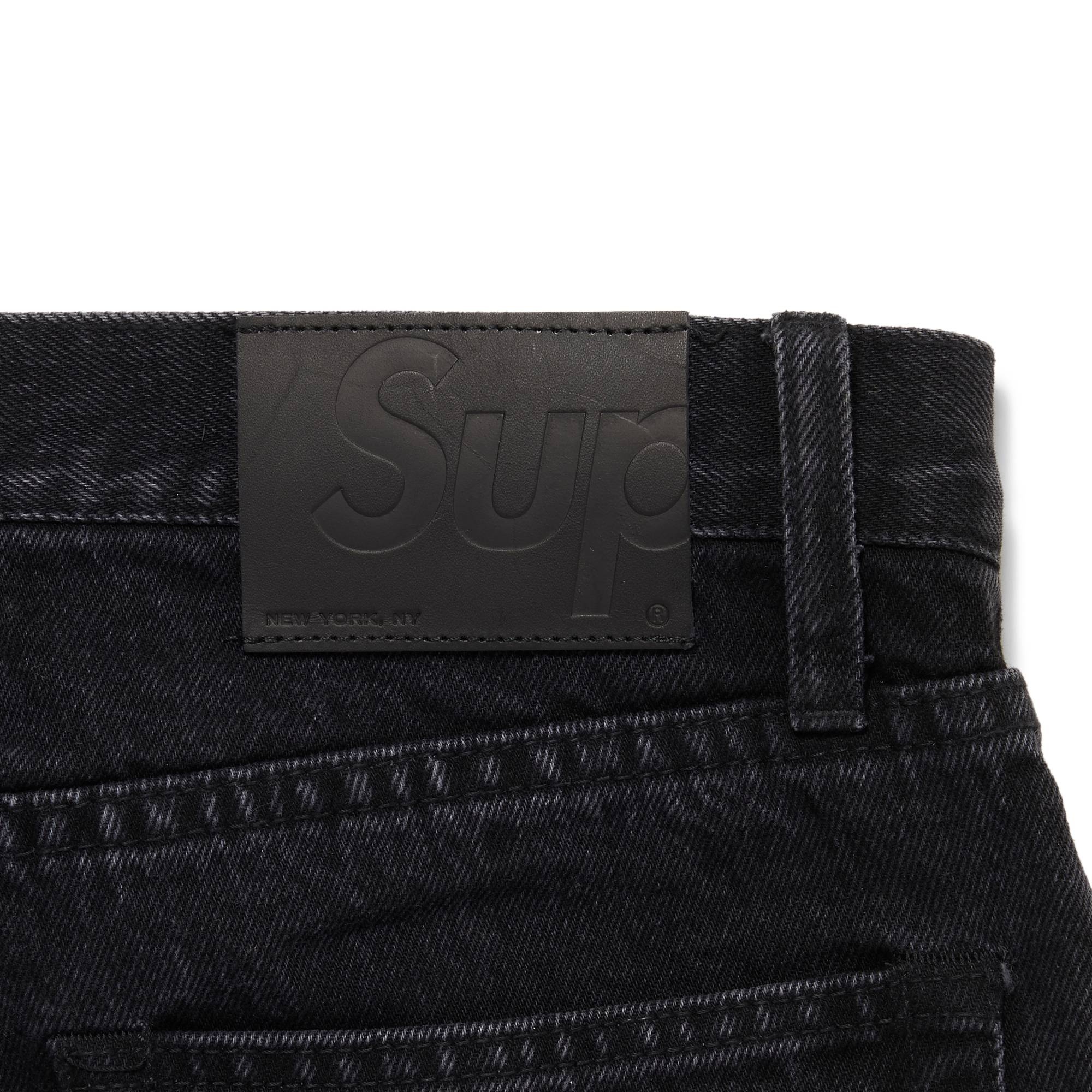 Supreme Supreme Stone Washed Black Slim Jean 'Washed Black