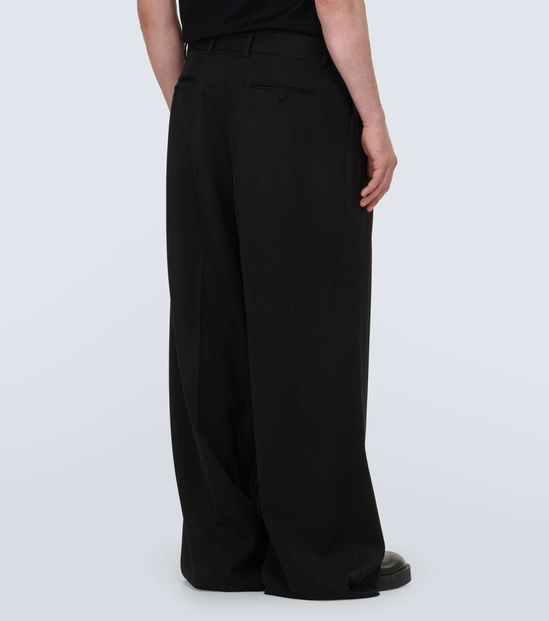 Virgin wool chinos - 4