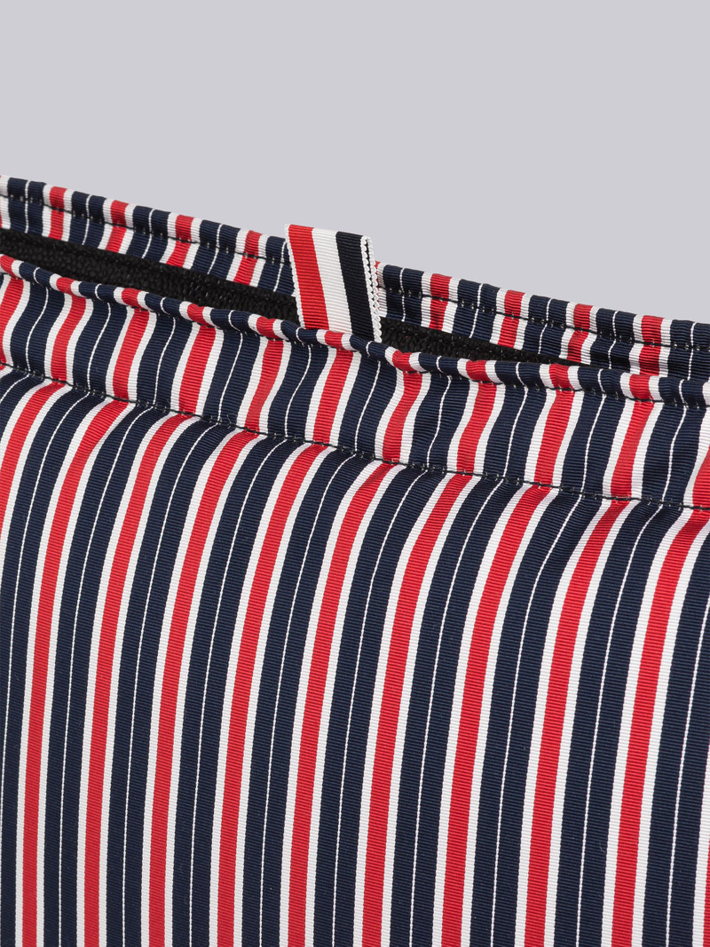 Thom Browne Stripe Tie Jacquard Pillow Clutch outlook