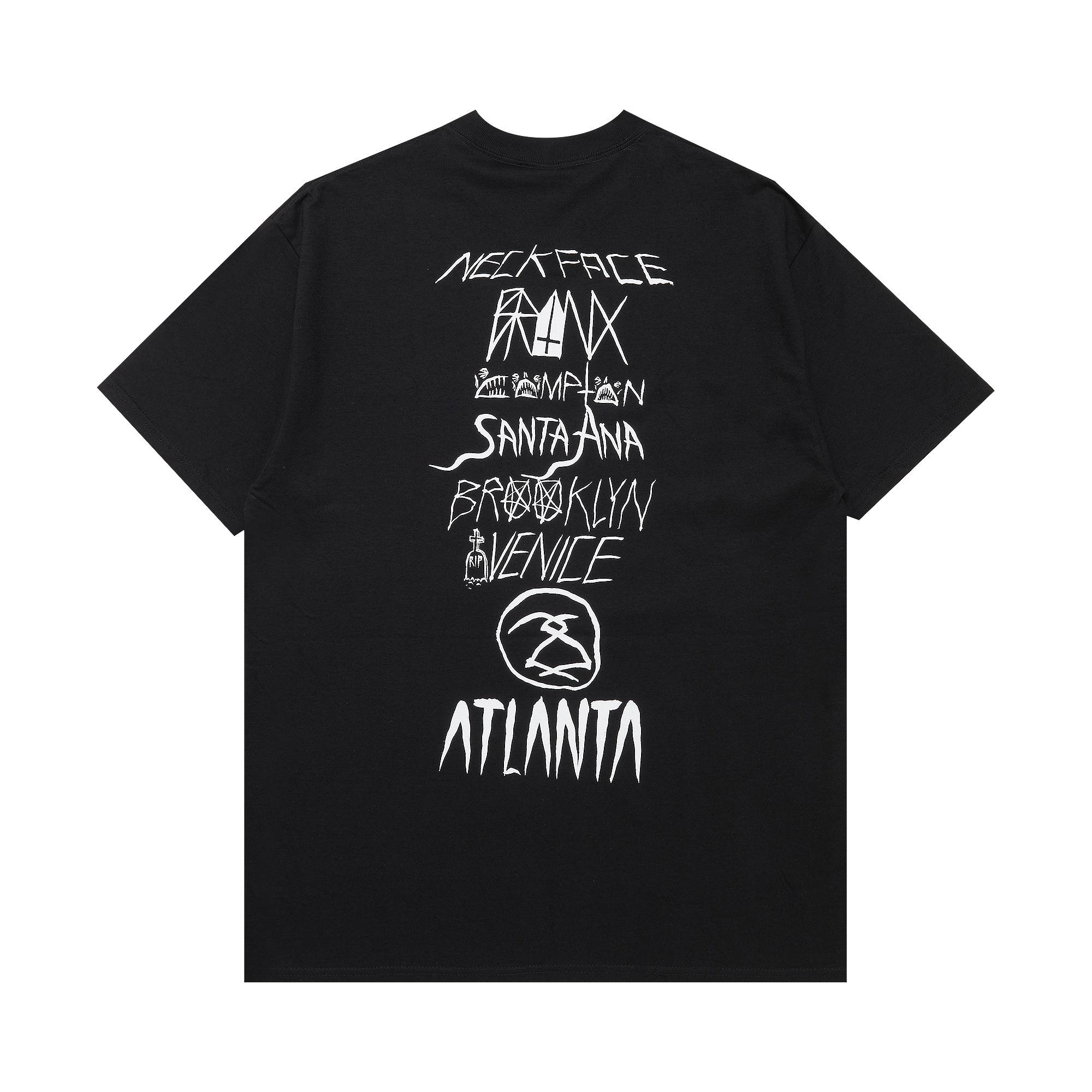 Stussy Gear Evil World Tour Tee 'Black' - 2