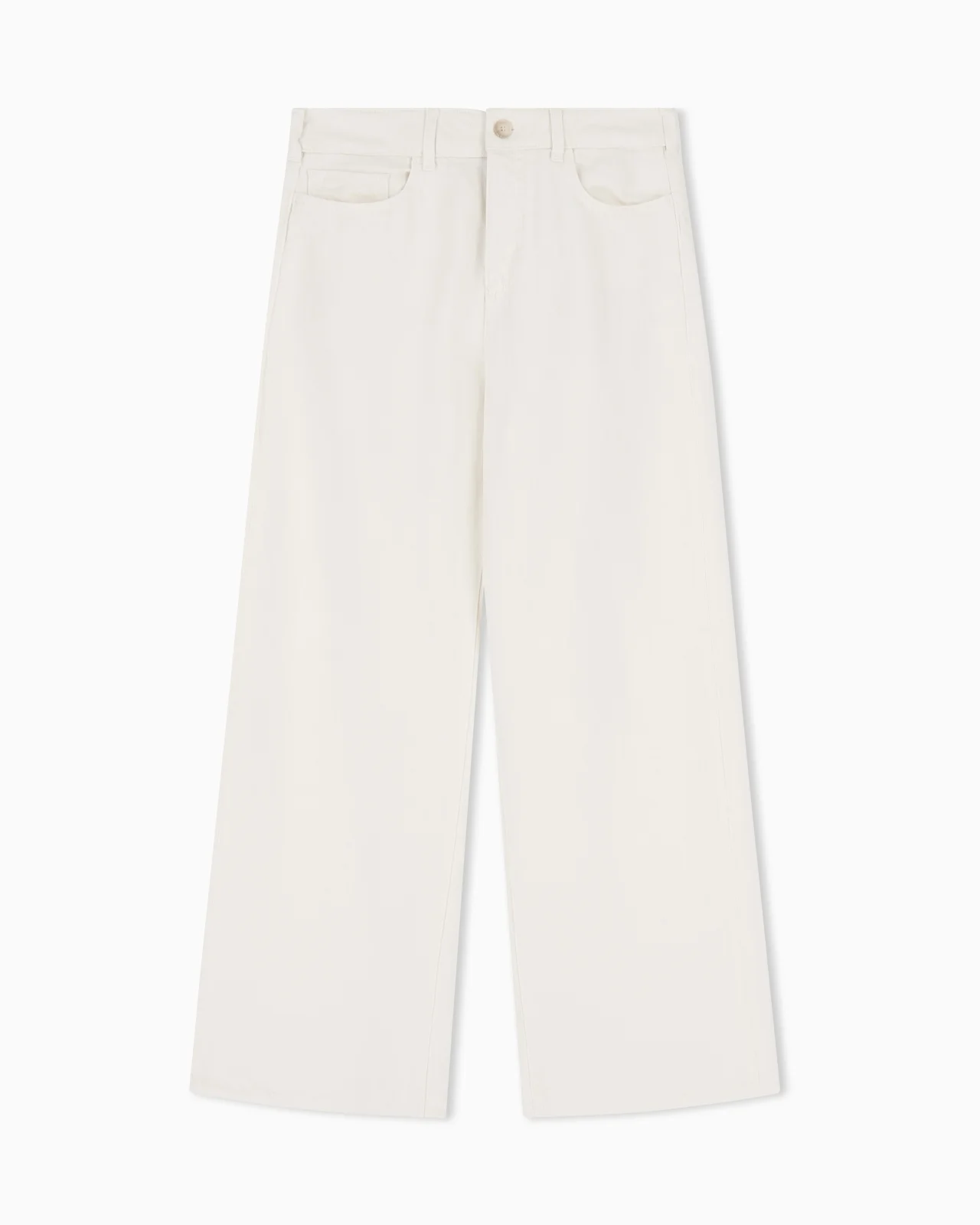J33 REGULAR-FIT GARMENT-DYED TROUSERS IN LINEN AND LYOCELL - 1