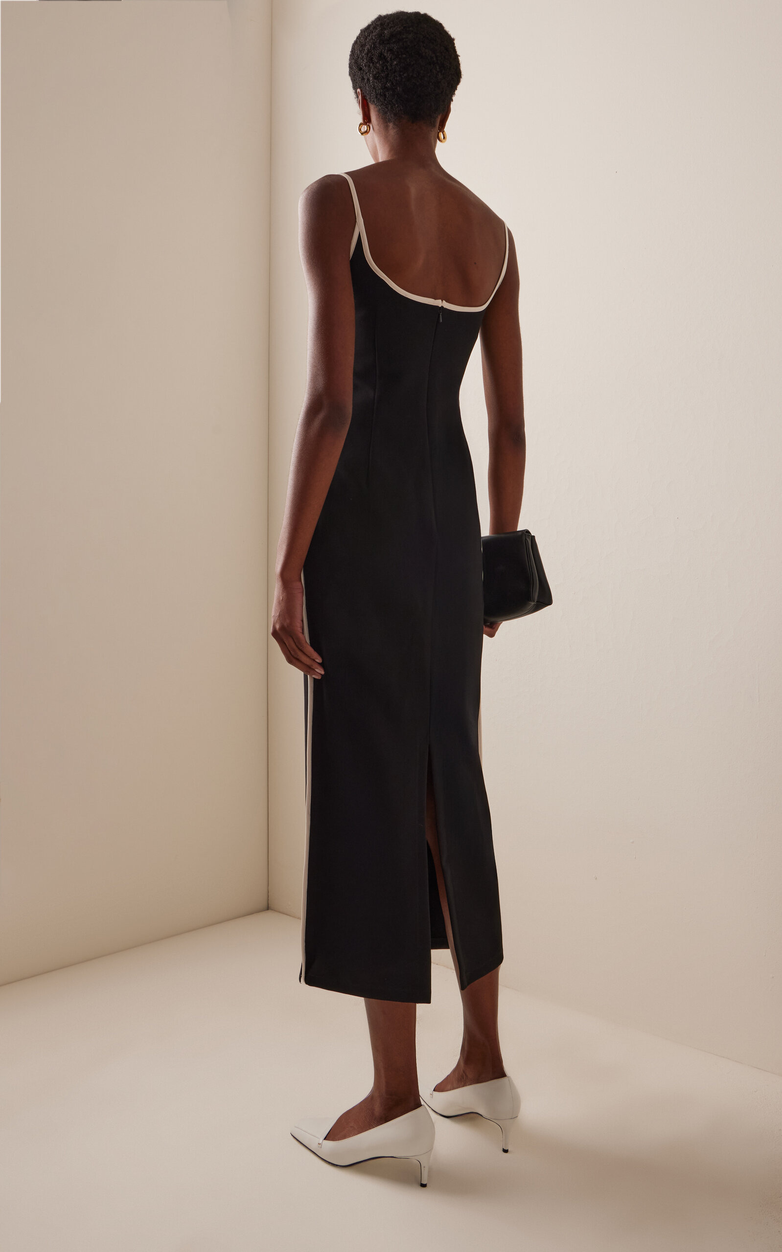 Marlo Keyhole Cutout Maxi Dress black - 4