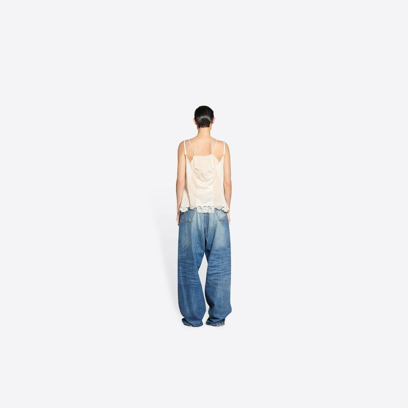 Pull-up Pants  in Blue 5