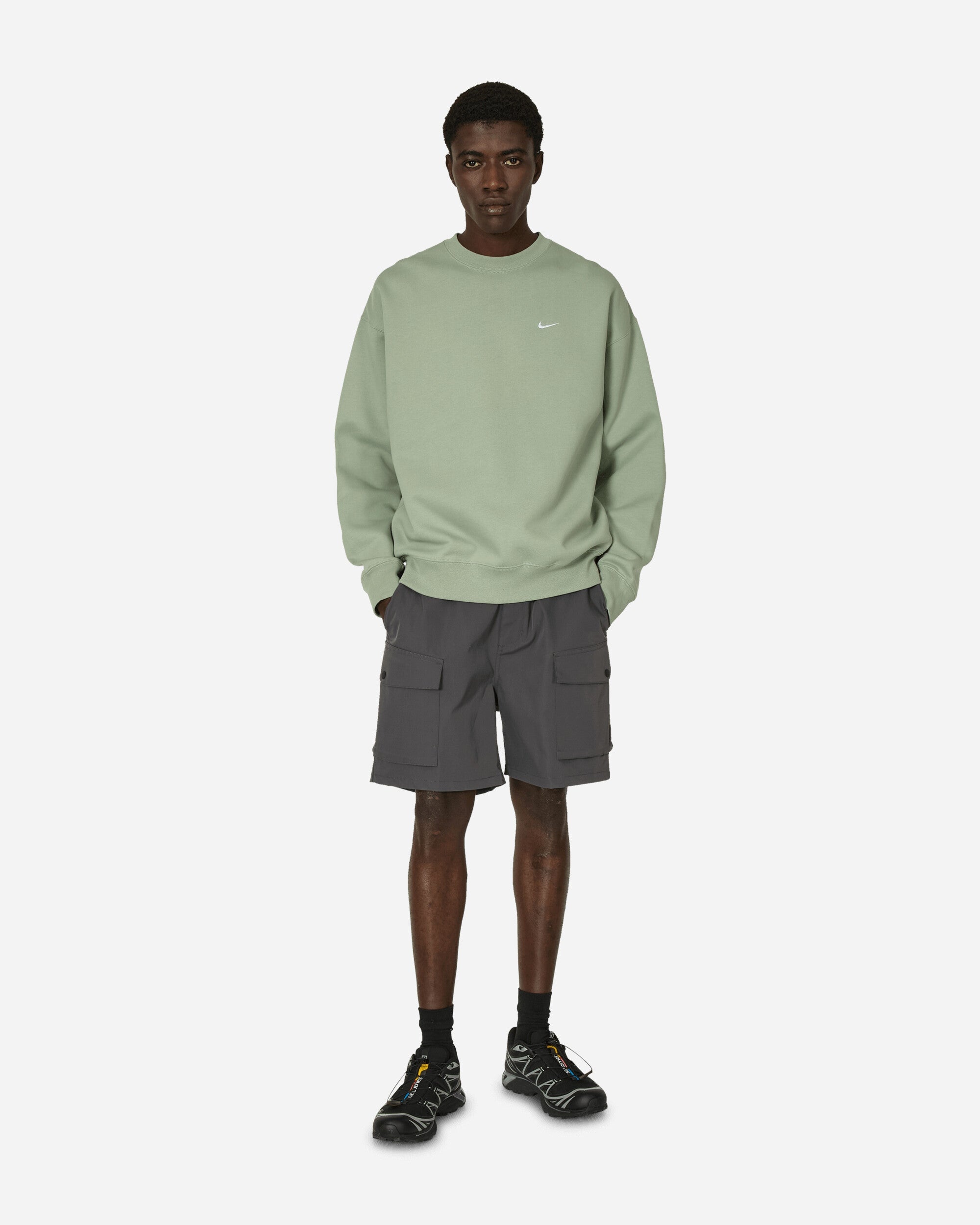 Solo Swoosh Crewneck Sweatshirt Team Red - 4