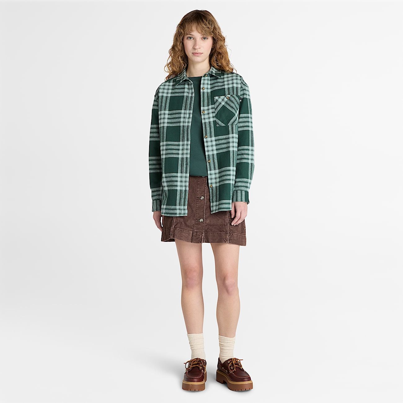 Women's Midweight Flannel Pocket Shirt - 3