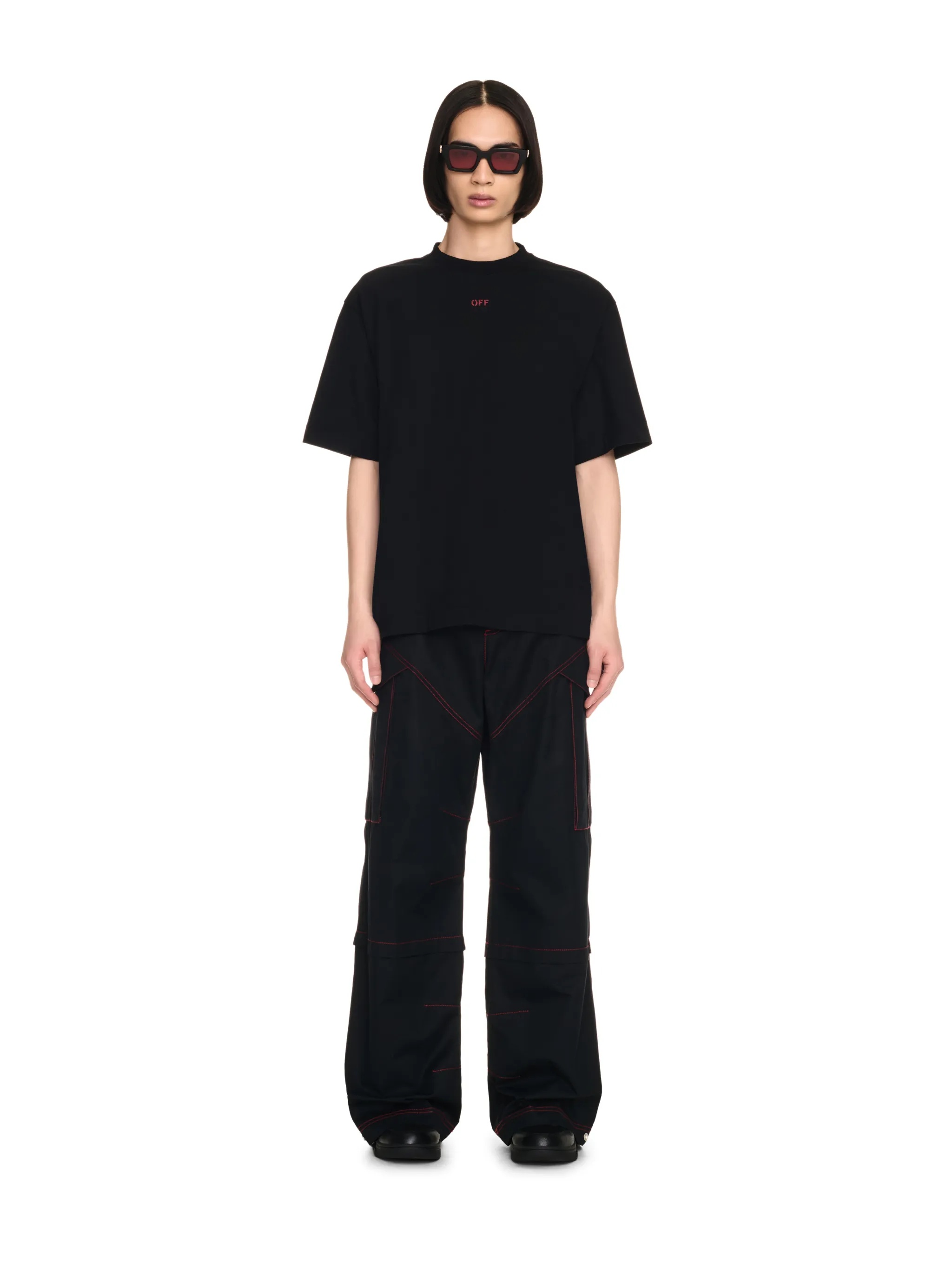 Off-White Off Stamp Skate S/s Tee | REVERSIBLE