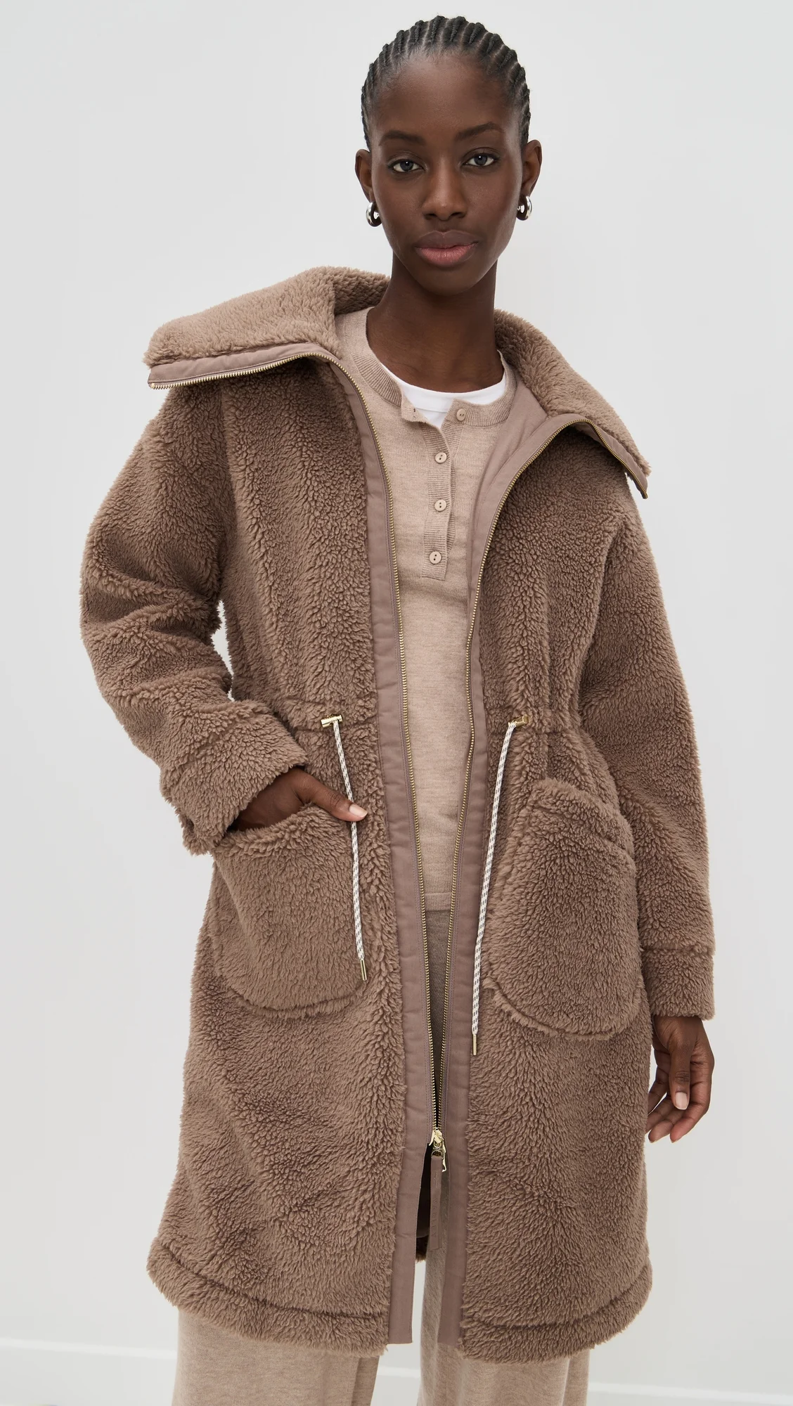 Logan Sherpa Coat - 1