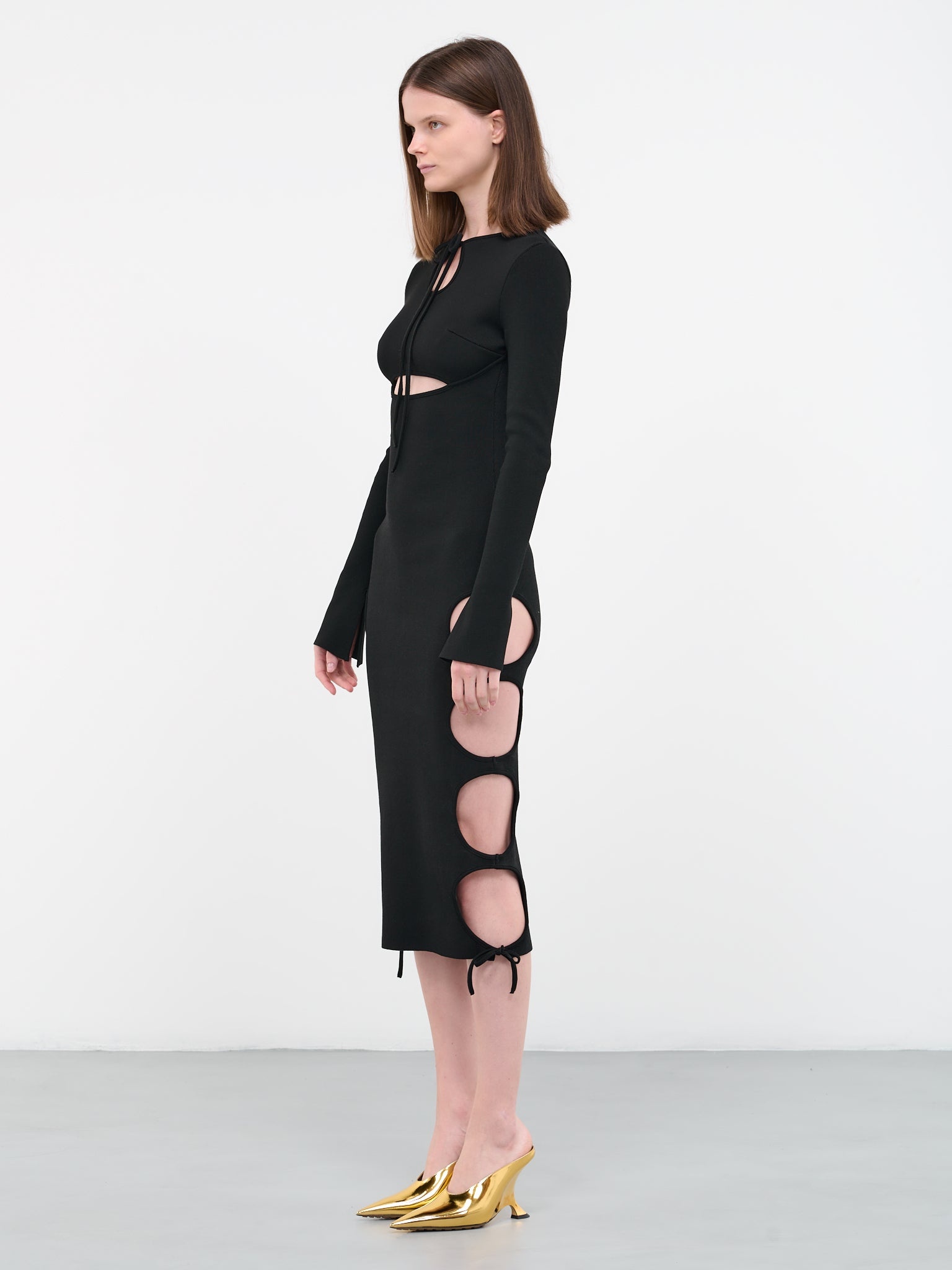 Cut-Out Knit Dress - 2