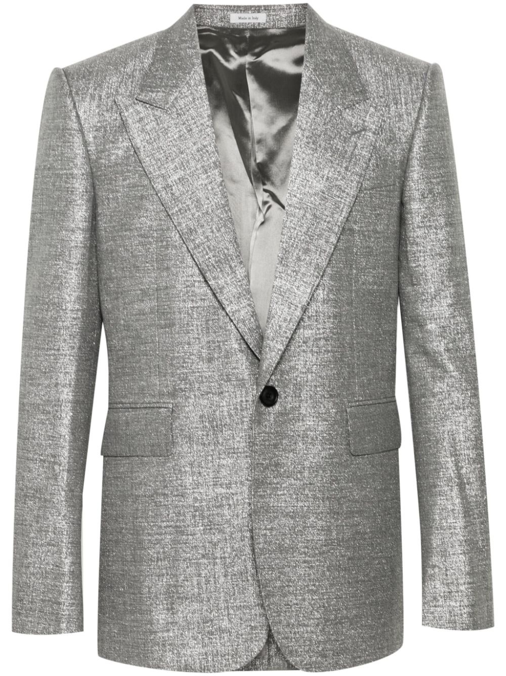 single-breasted blazer - 1