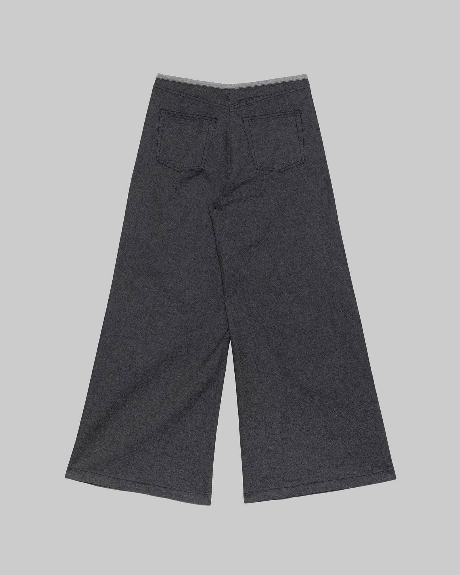 Arthur Loose Pants - Recycled Cotton Denim - 8
