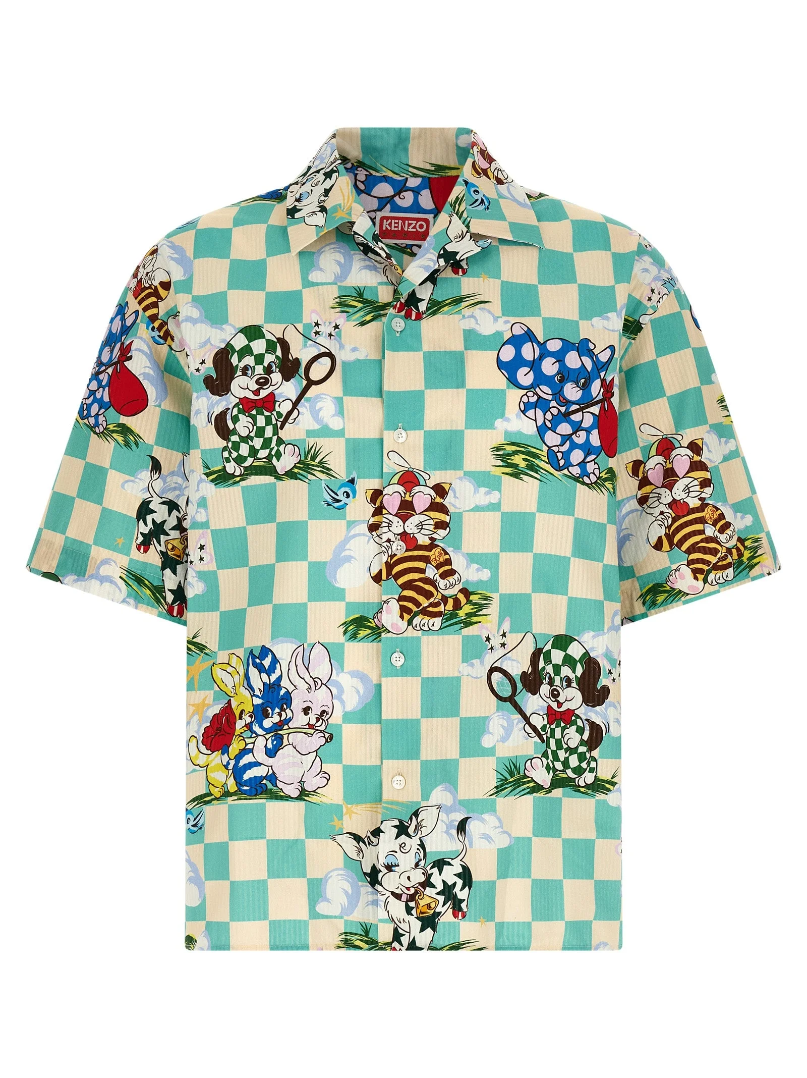Kenzo Men 'Kenzo Cartoon' Shirt - 1