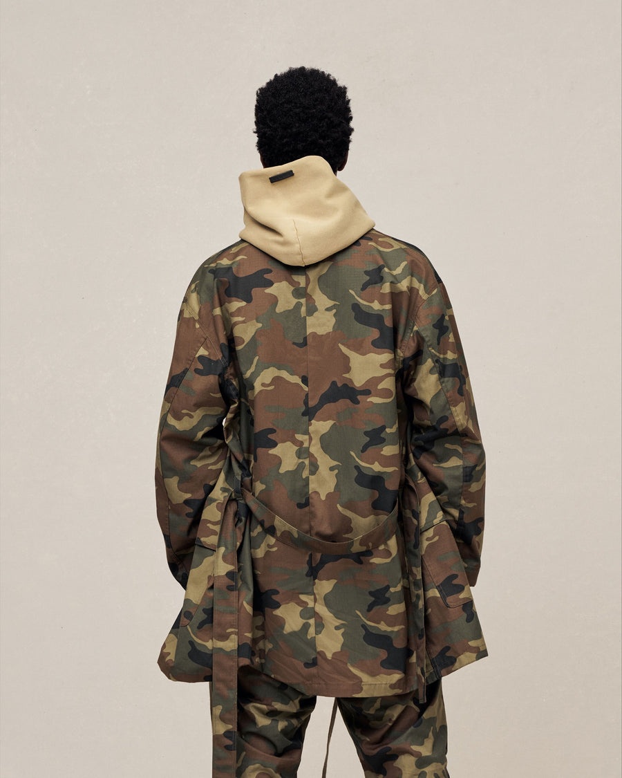 Fear of God Camo Military Coat | REVERSIBLE