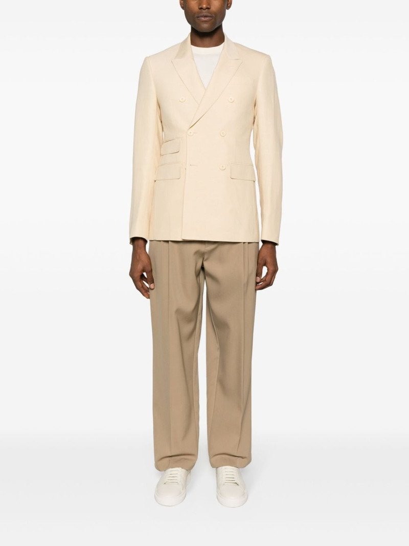 Sandro peak-lapels double-breasted blazer outlook