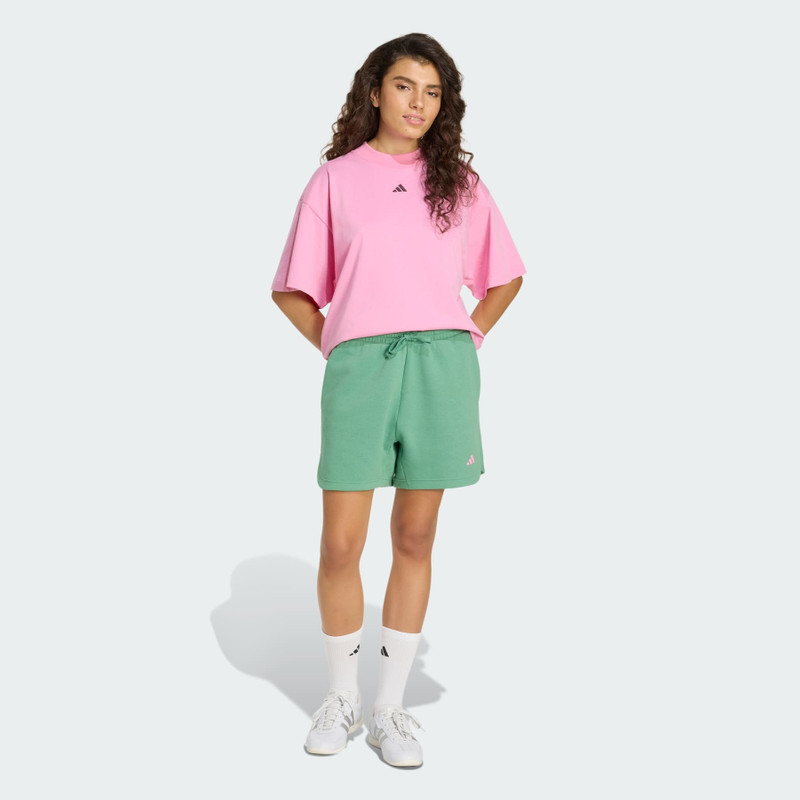 3 Stripes Studio Fleece Loose Shorts 4