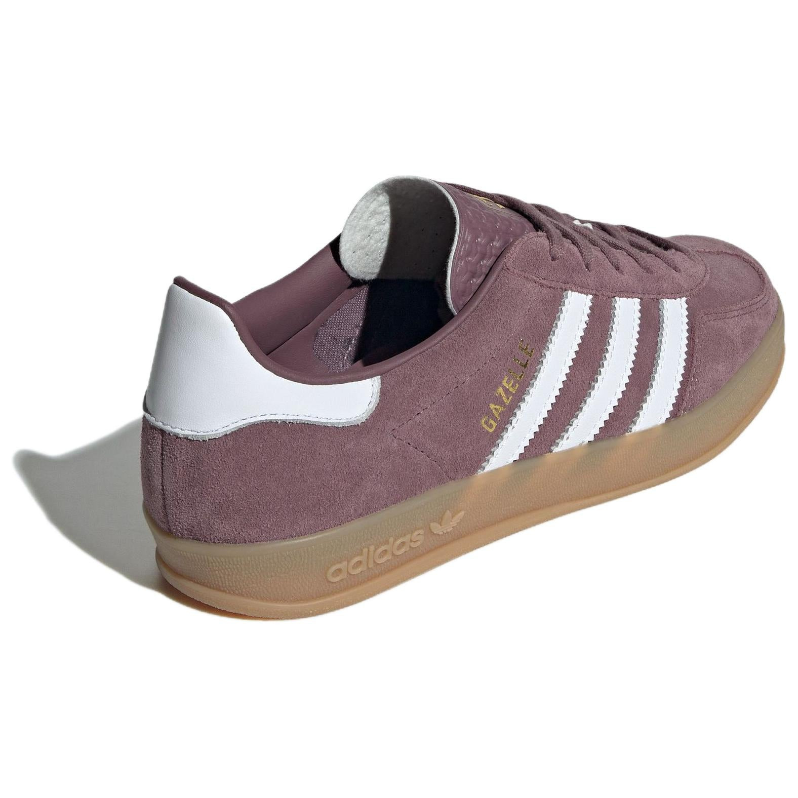 (WMNS) adidas Originals Gazelle Indoor 'Purple White' IH5483 - 4
