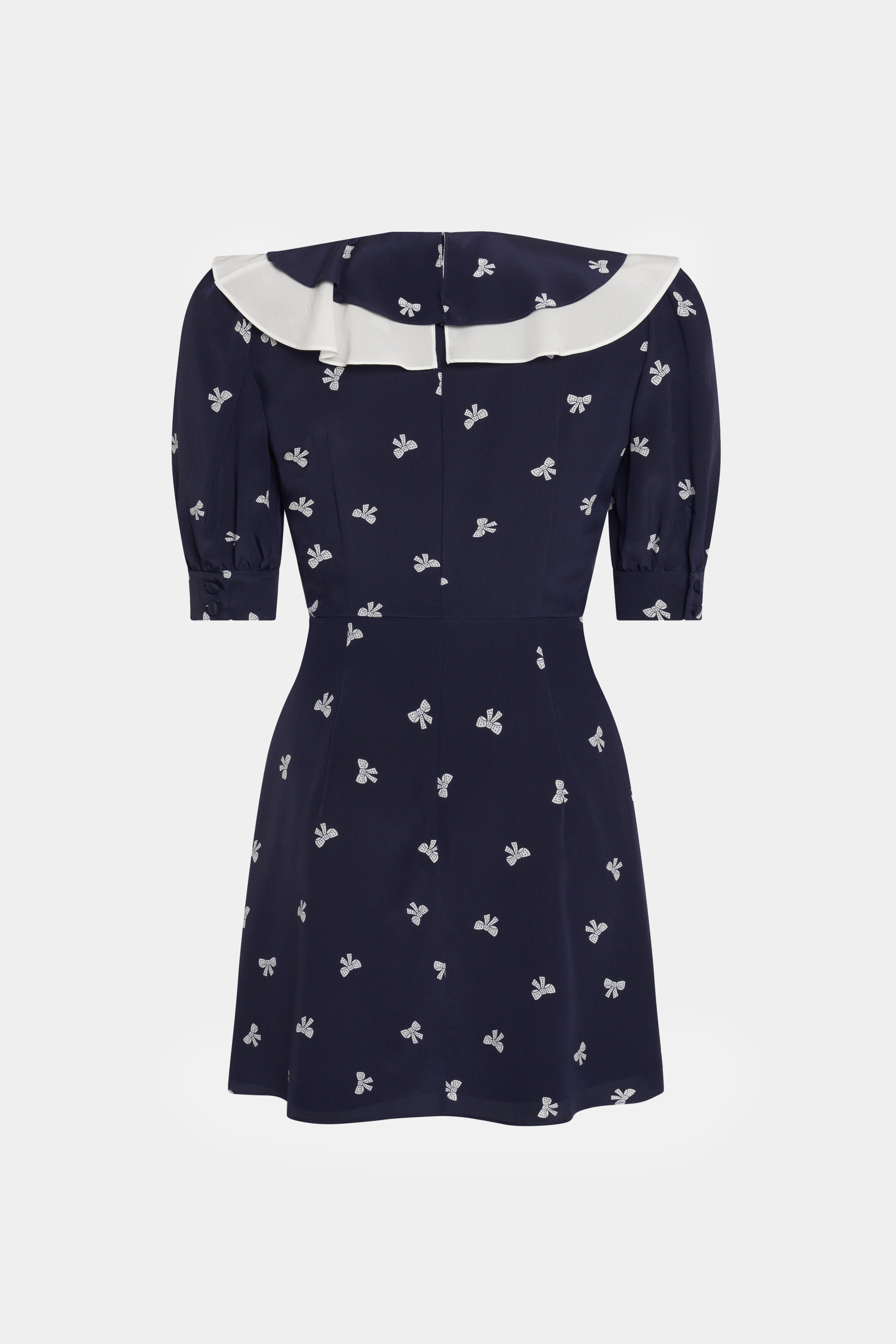 BOWS PRINT MINI DRESS - 2