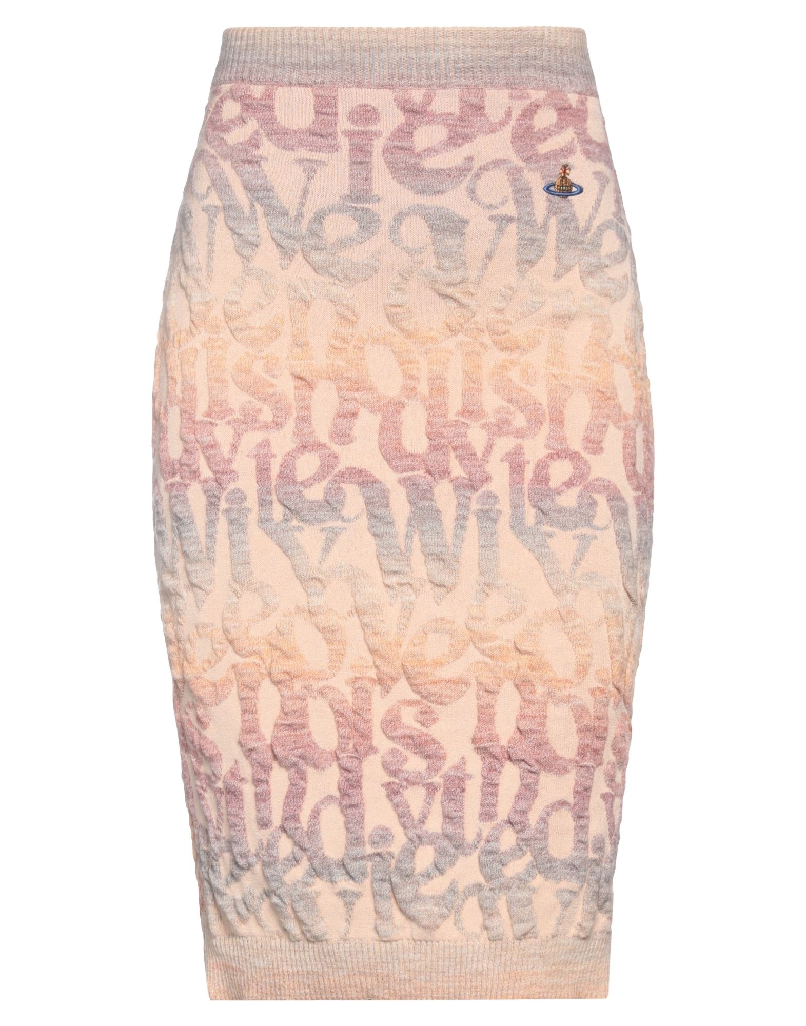 Beige Women's Midi Skirt - 1