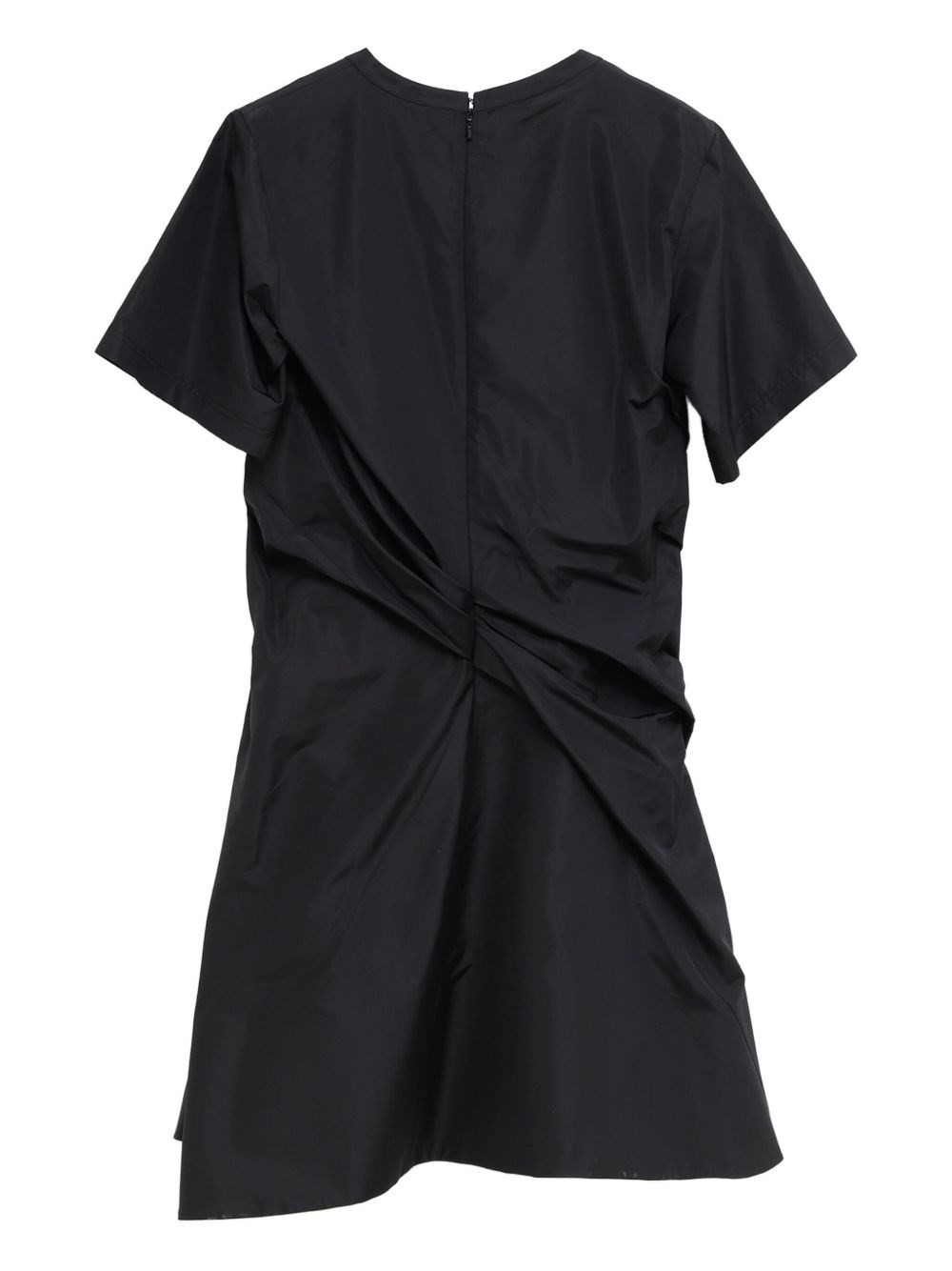 Silk blend twisted mini dress - 2