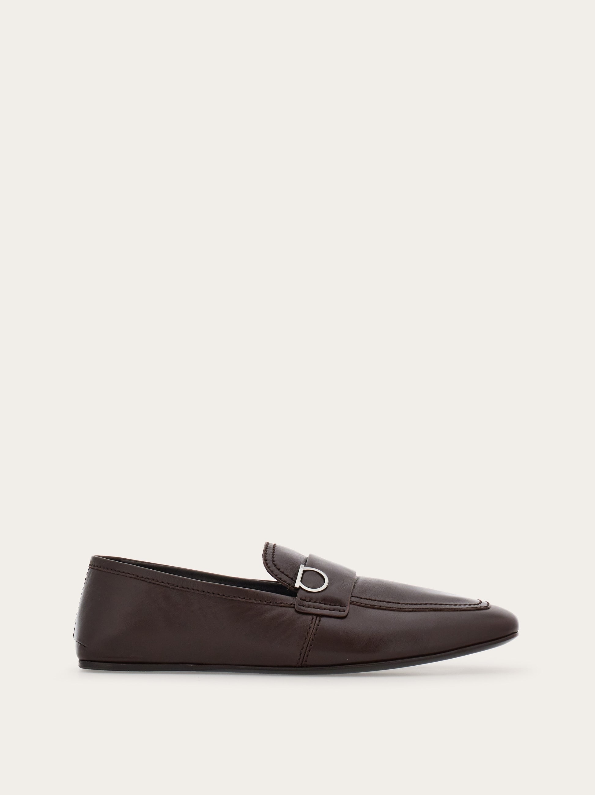 Loafer with Gancini ornament - 1