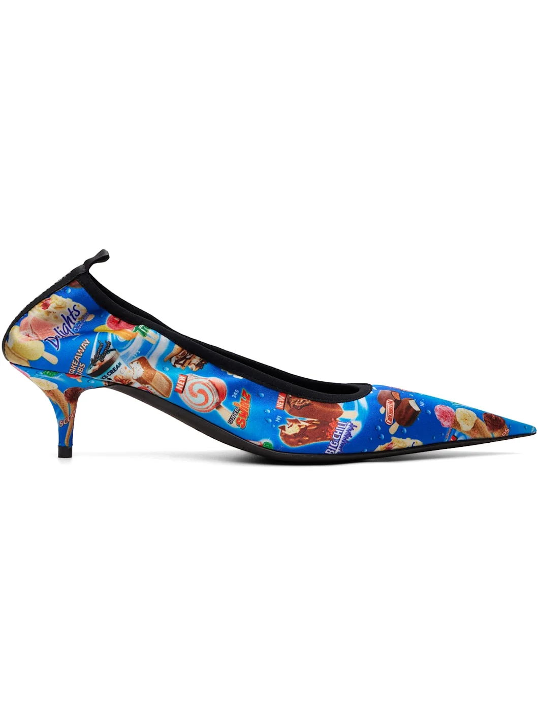 Blue Avenue Scrunchie Heels - 1
