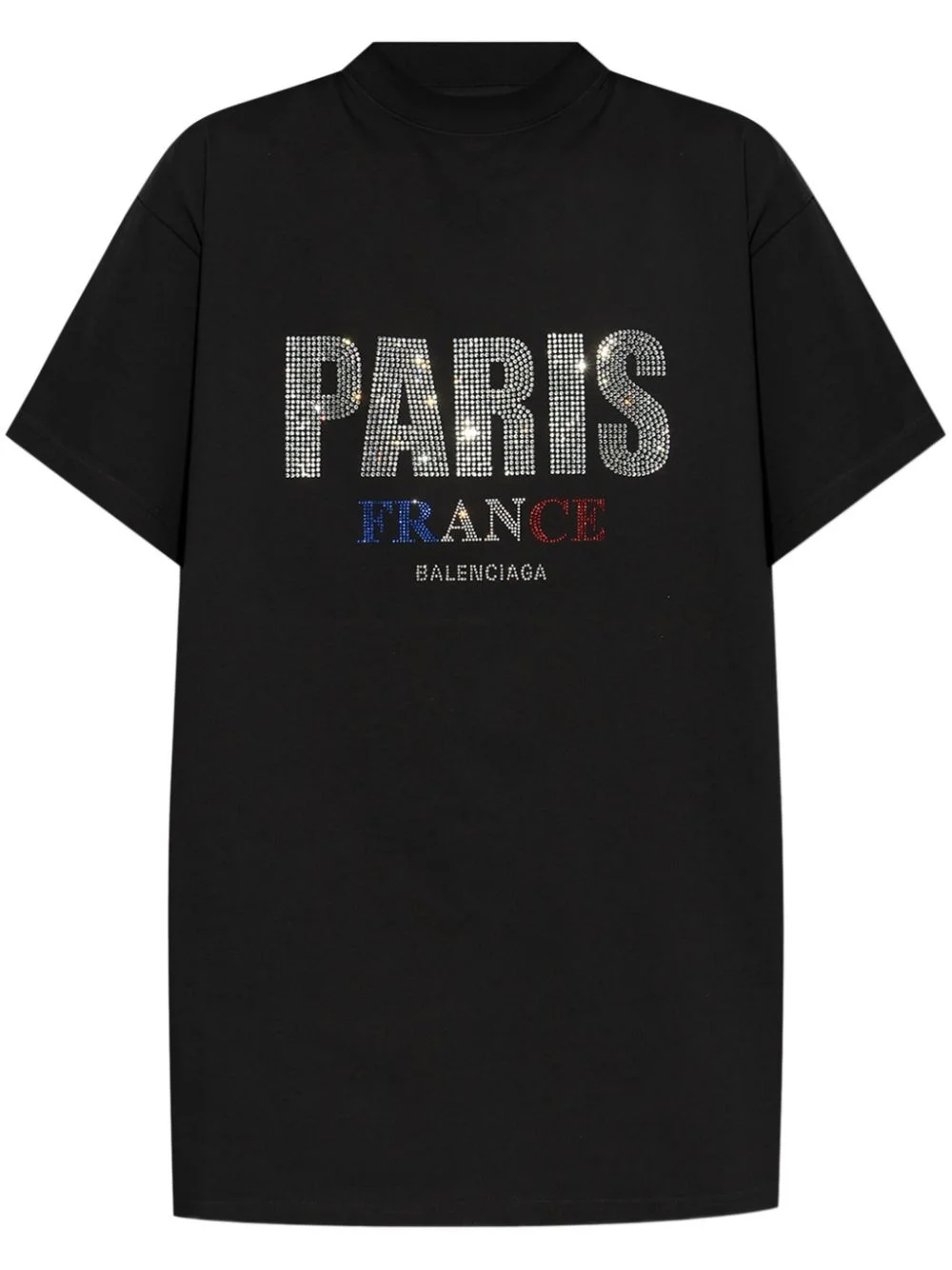 logo-studded T-shirt - 1