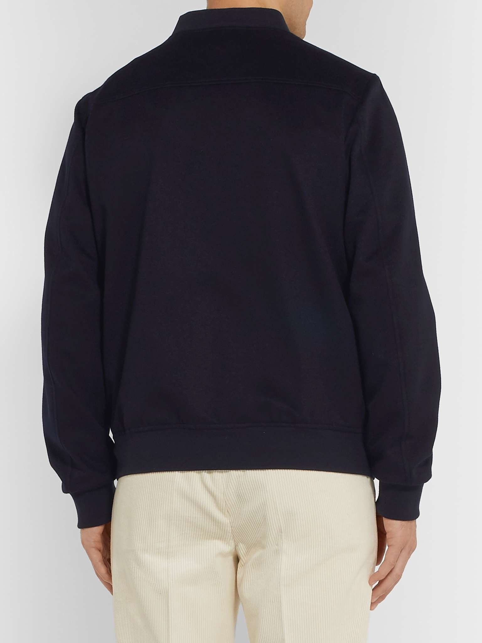 Ivy Storm System Cashmere Bomber Jacket - 10