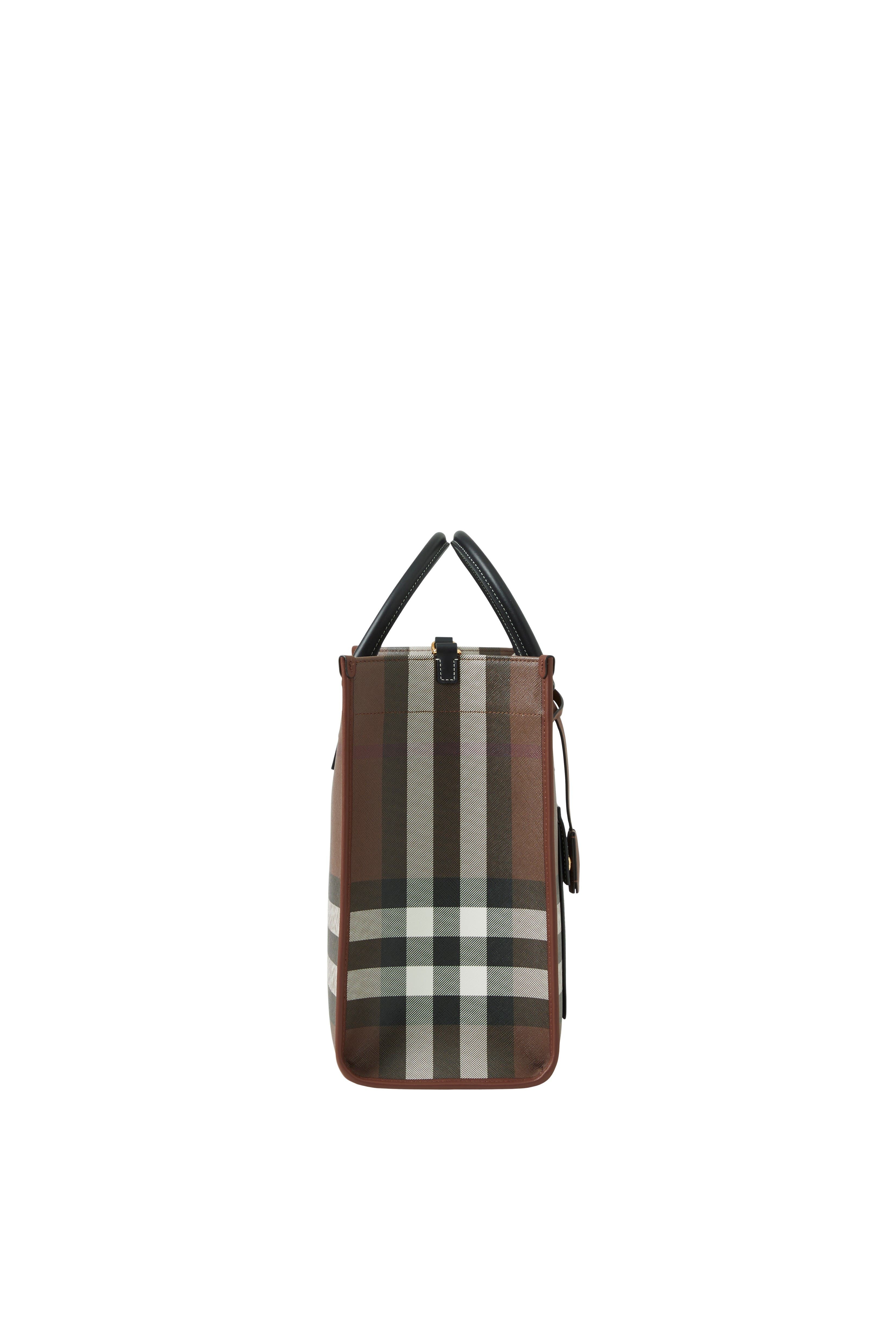 burberry Medium Freya Tote in Dark Birch Brown at Nordstrom - 5