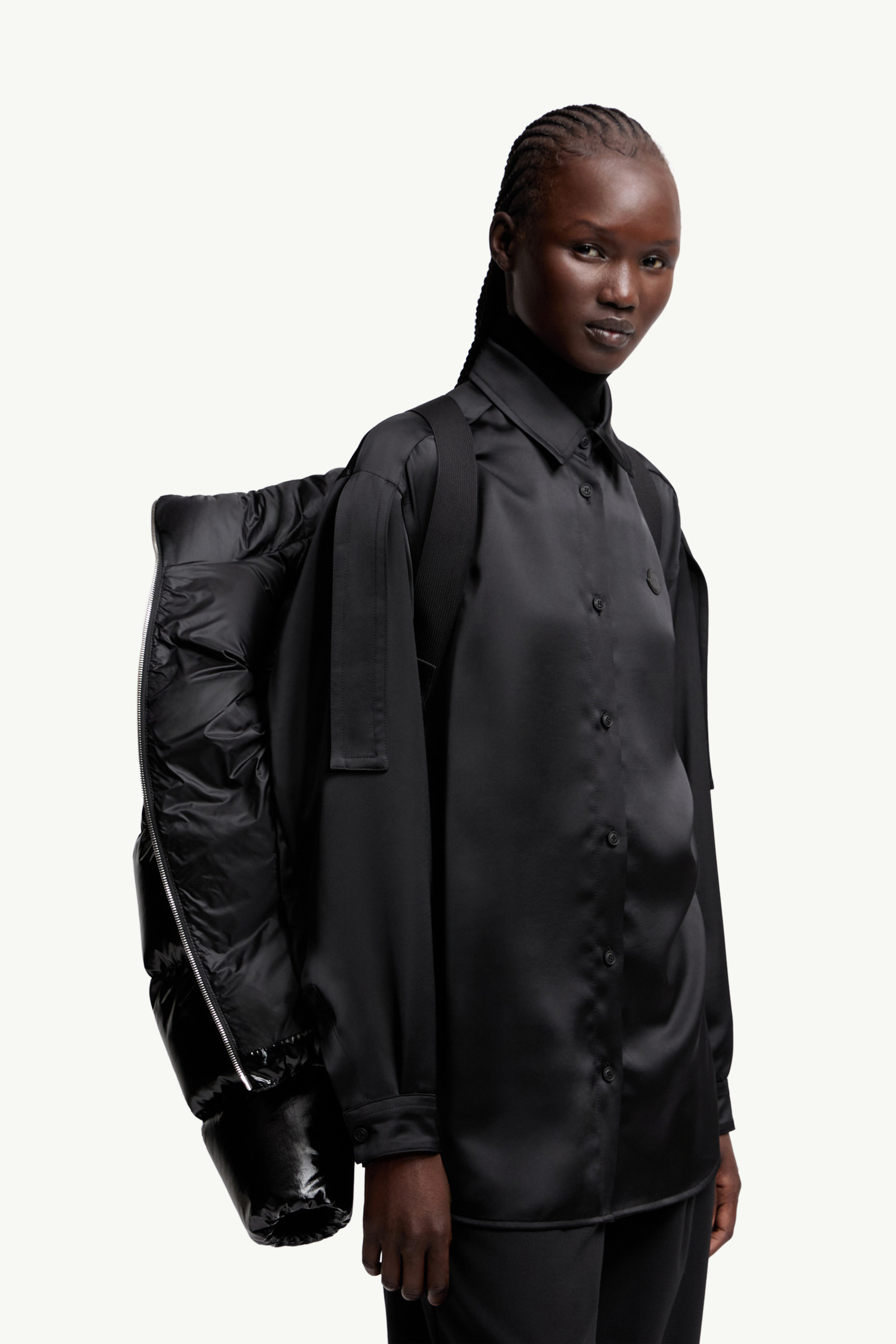 Moncler x EE72 by Edward Enninful Lothar Hooded Short Down Jacket - 6