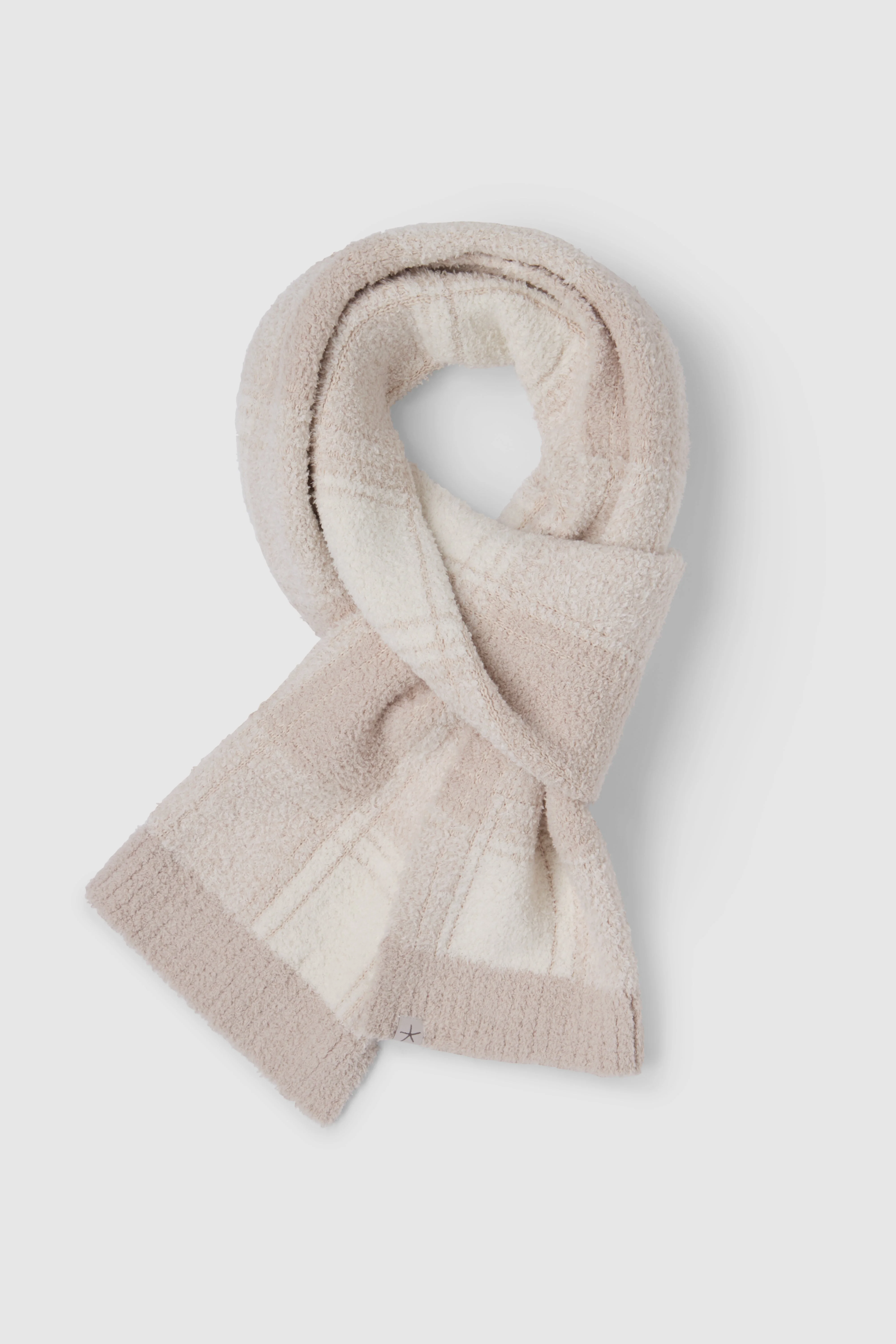 CozyChic® Cotton Buffalo Plaid Scarf - 1
