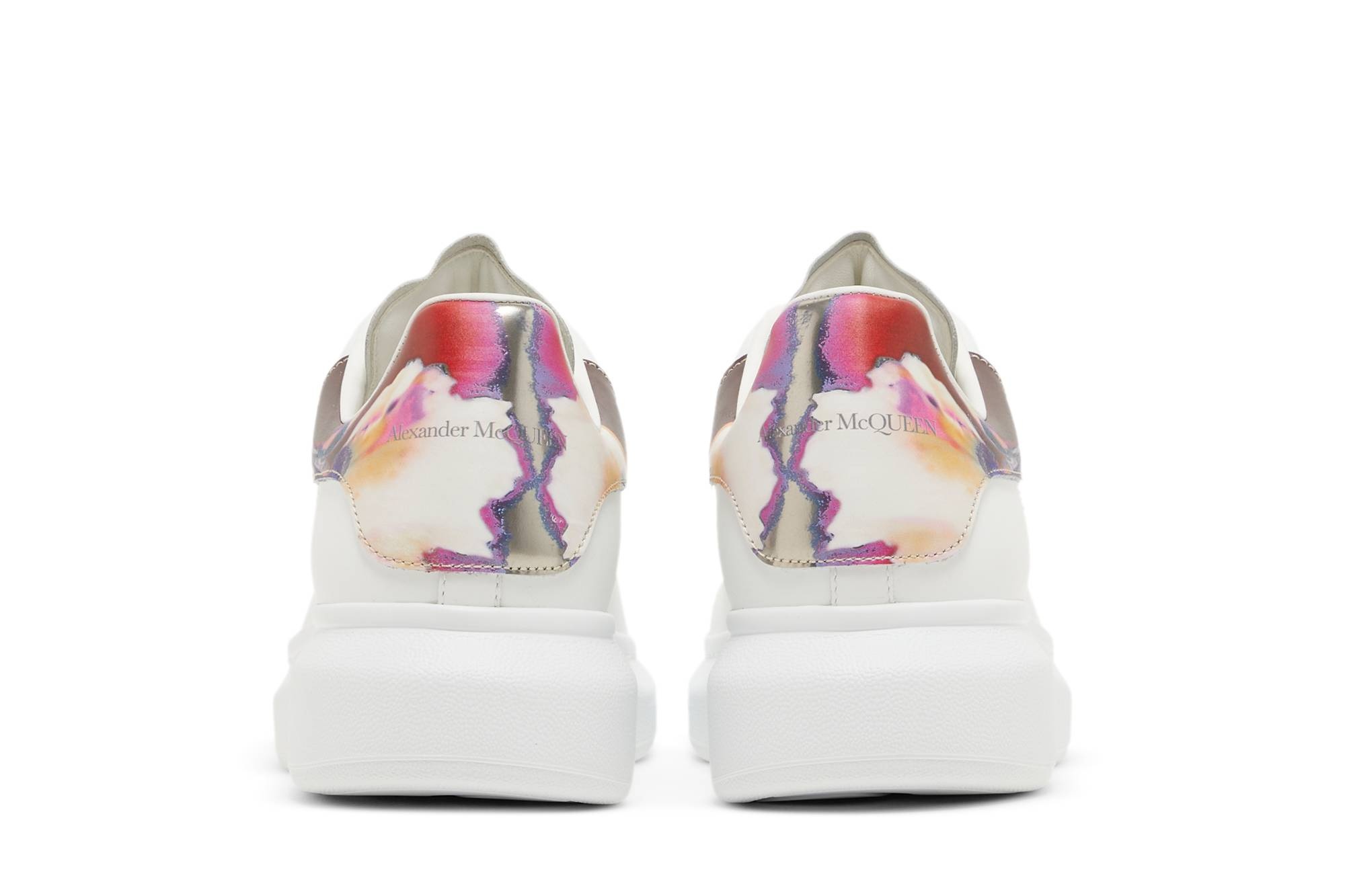 Alexander McQueen Oversized Sneaker 'White Marble' - 6