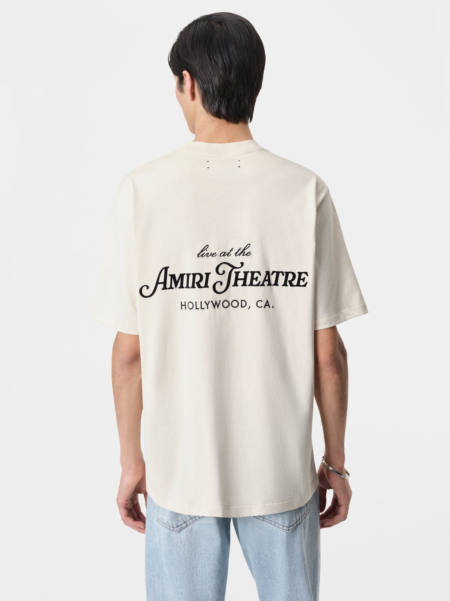 AMIRI AMIRI THEATRE FLOCKED TEE | REVERSIBLE