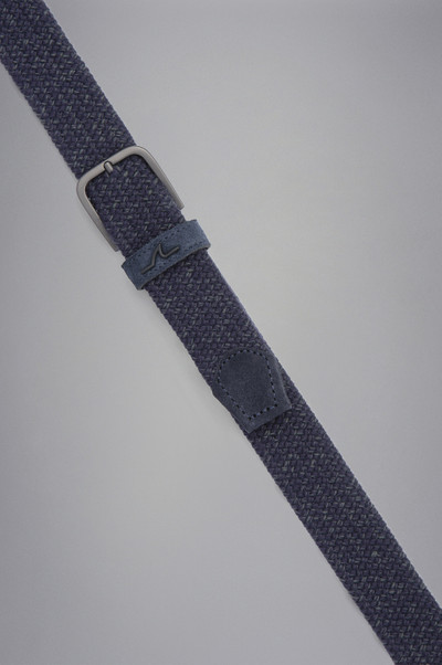 Paul & Shark WOOL ELASTIC BELT WITH LEATHER TRIMMINGS outlook
