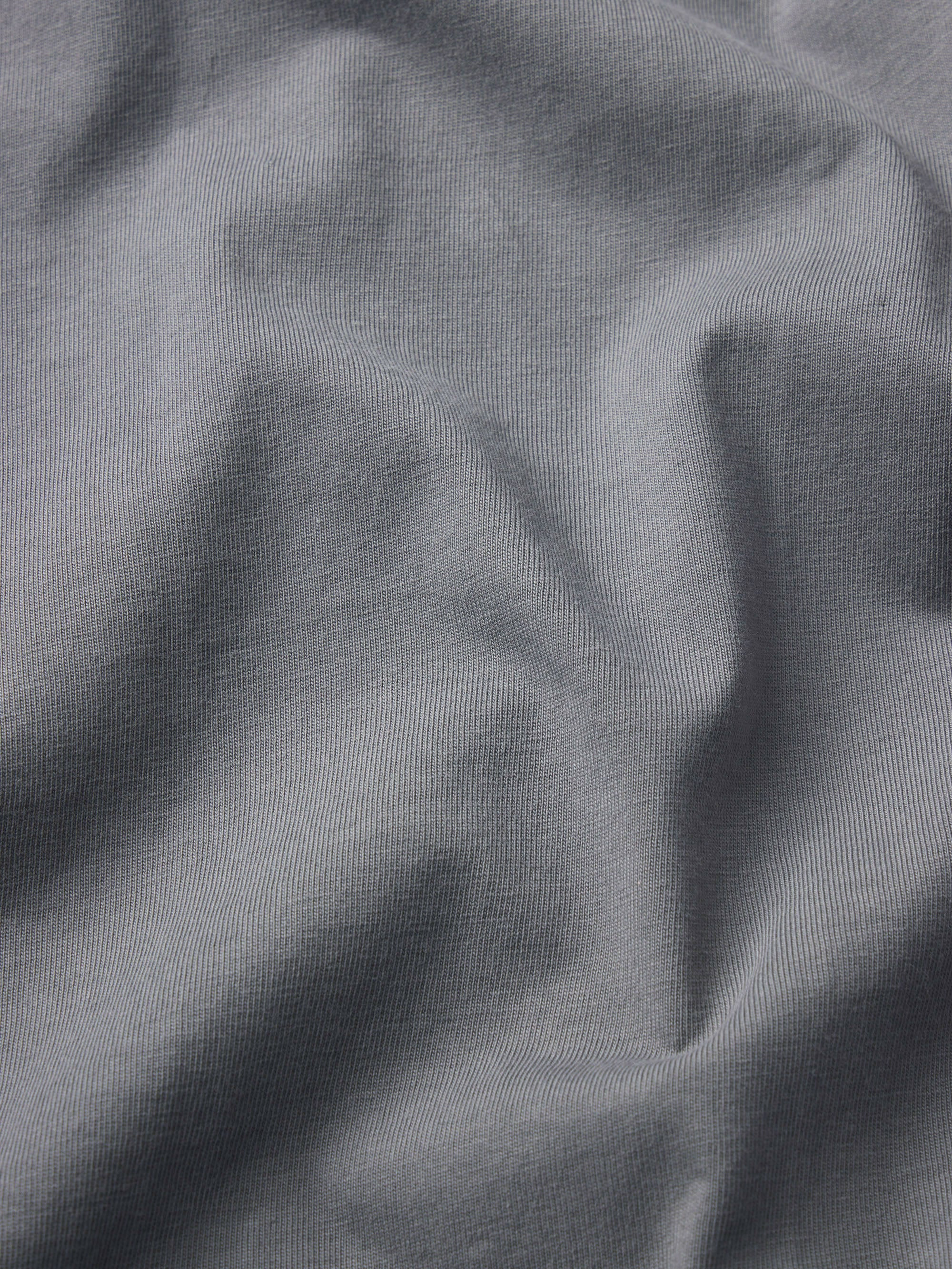 Frame Logo Tee in Old Blue - 4