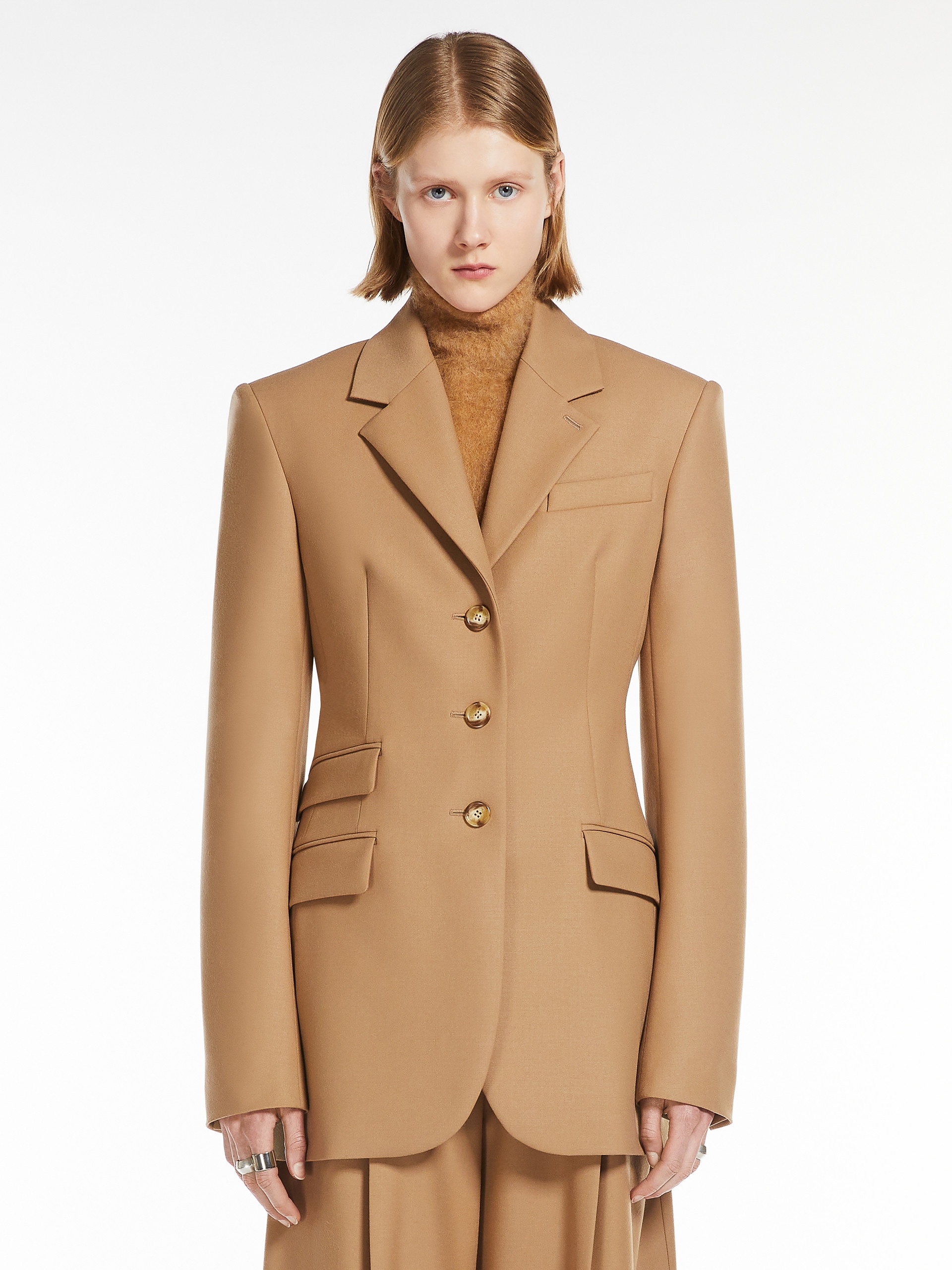 OPICE Stretch flannel tailored blazer - 3