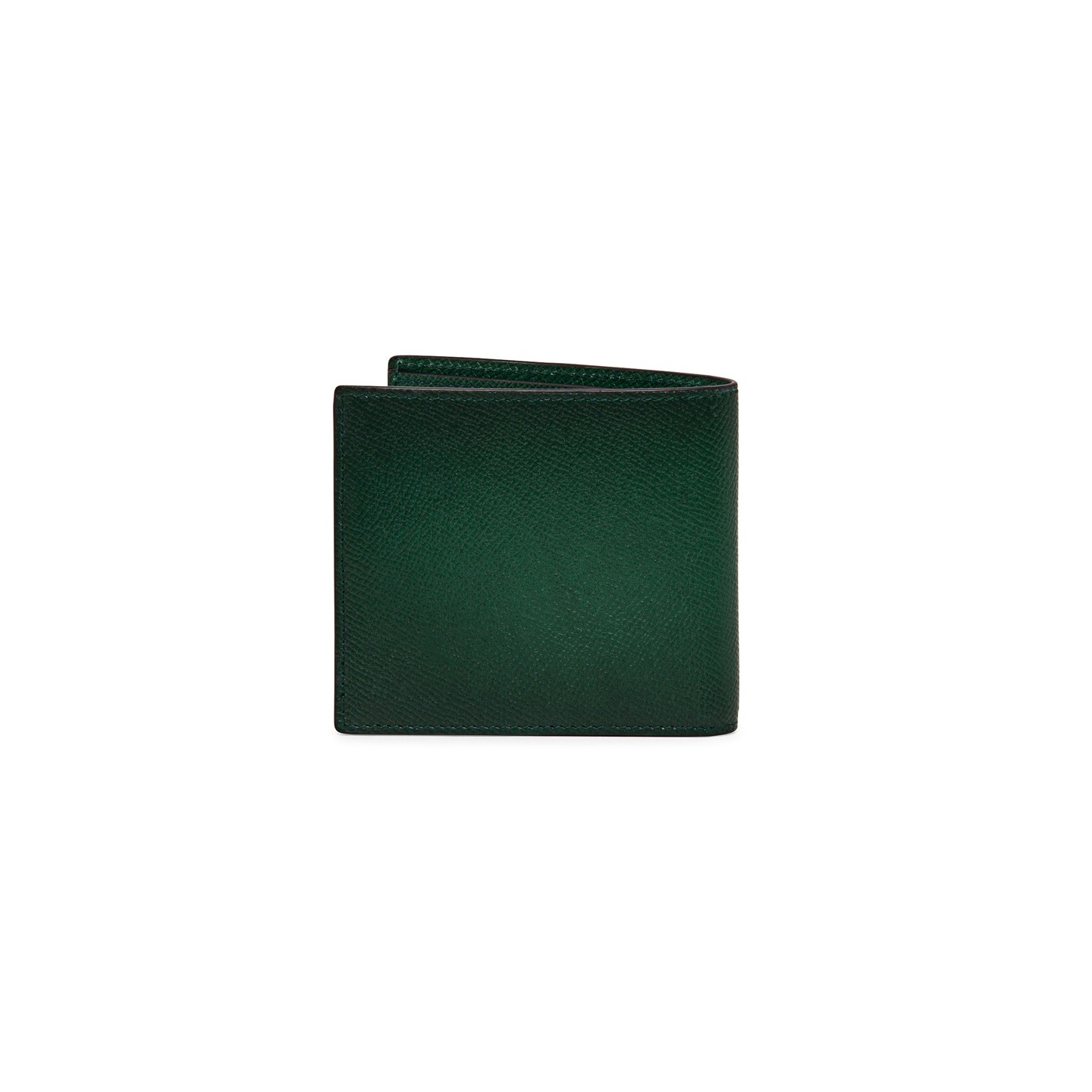 Green saffiano leather wallet - 2