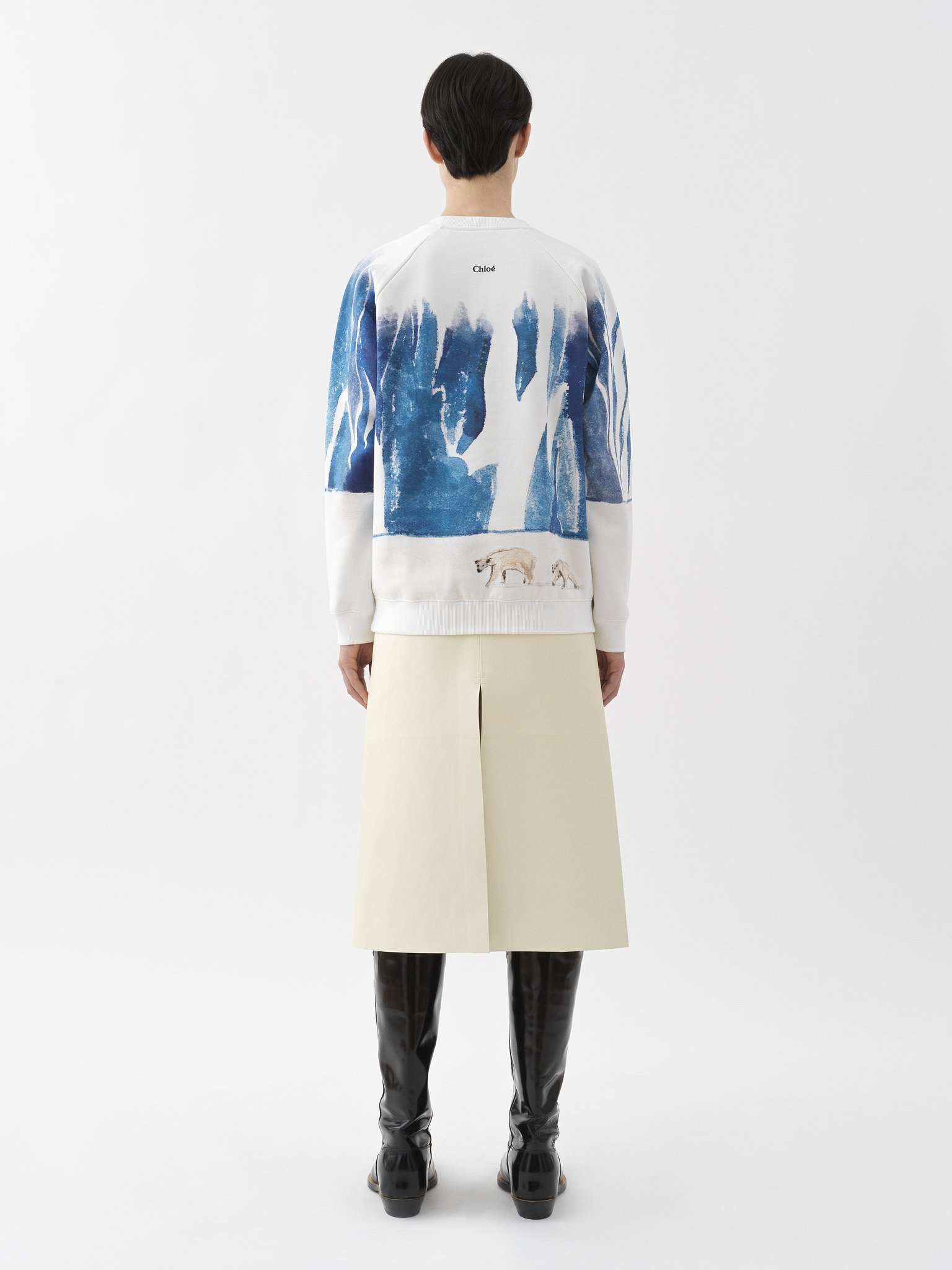 POLAR BEAR PRINTED SWEATER - 4