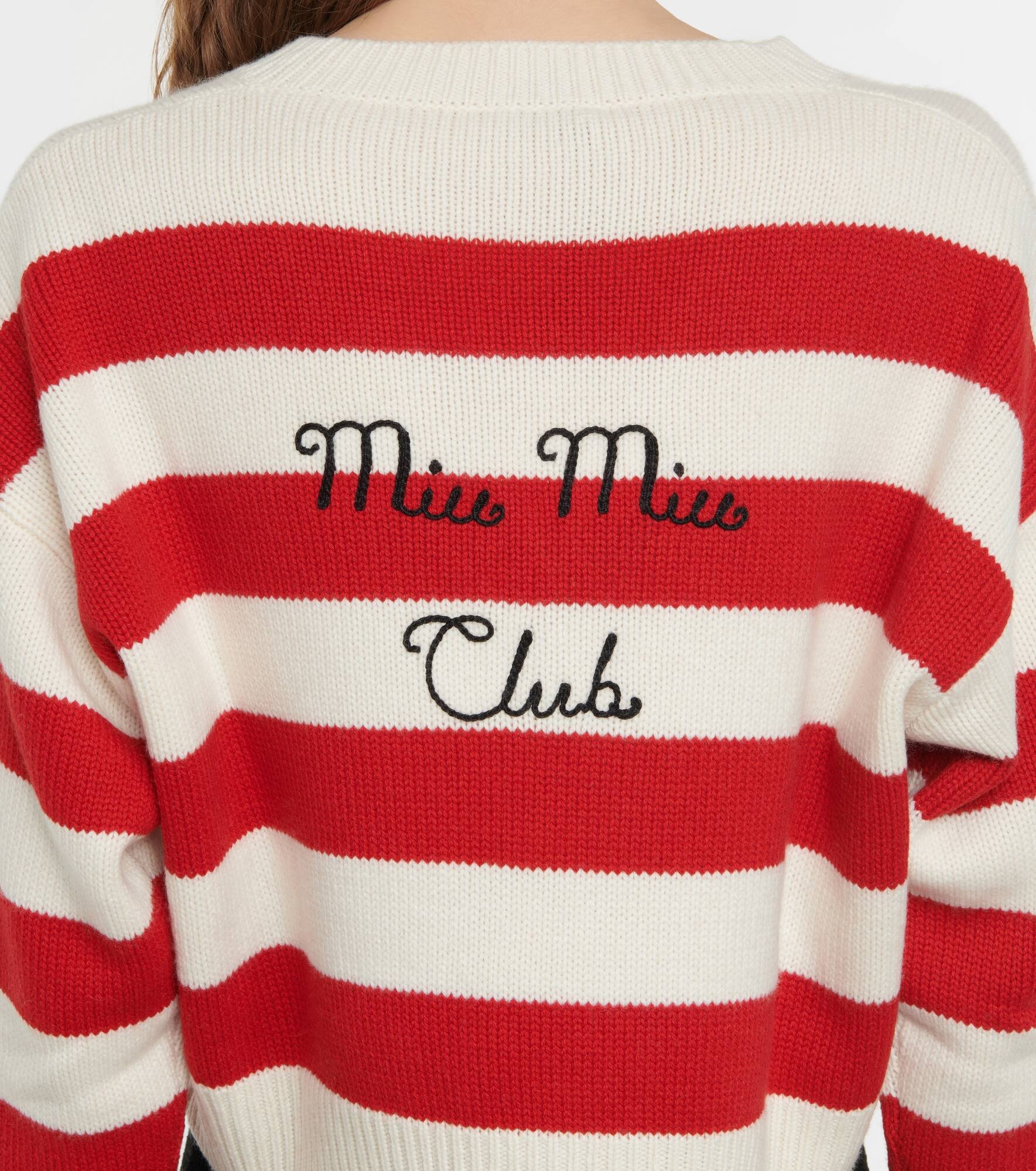 Striped cashmere sweater - 5