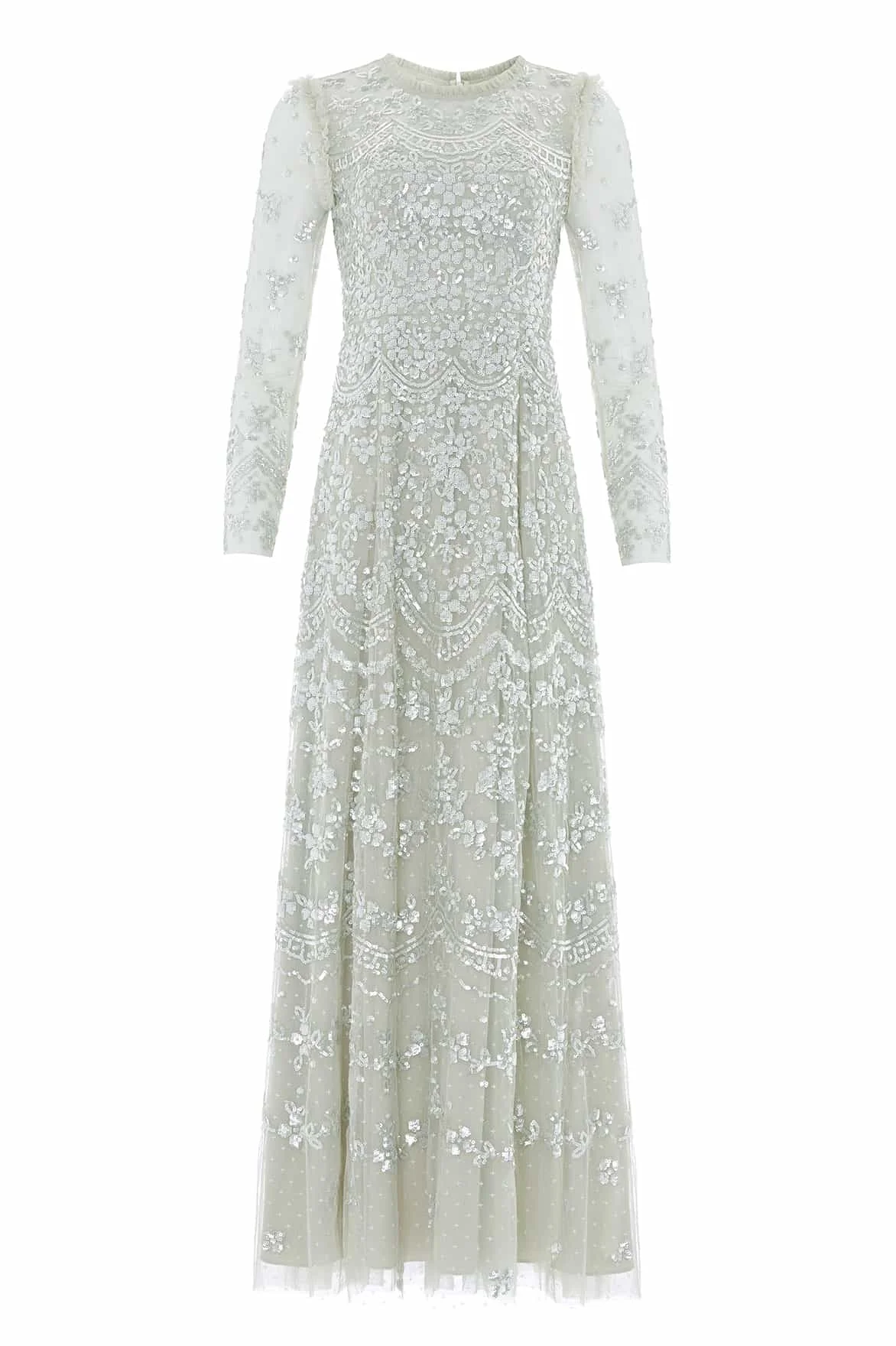Freya Long Sleeve Gown - 1