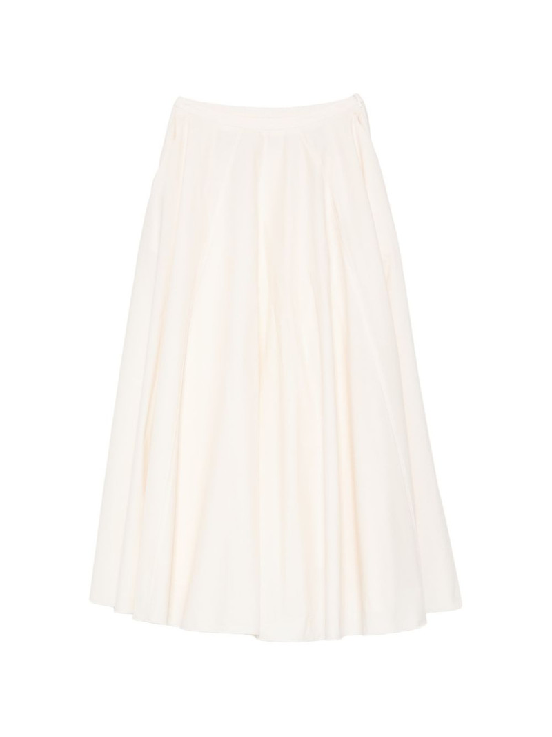 gathered midi skirt 1