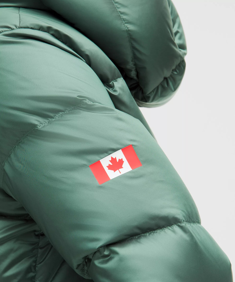Team Canada Women's Wunder Puff Large-Hood Jacket Shine *CPC Logo 13