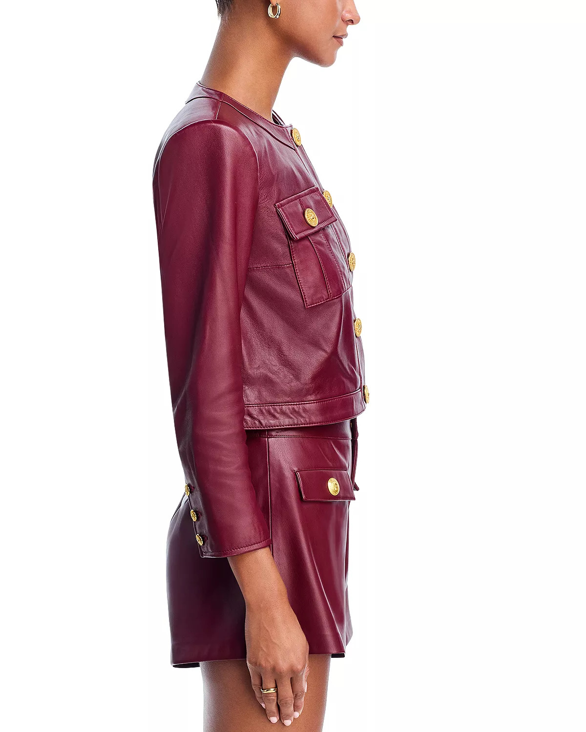 Deidra Leather Jacket - 4