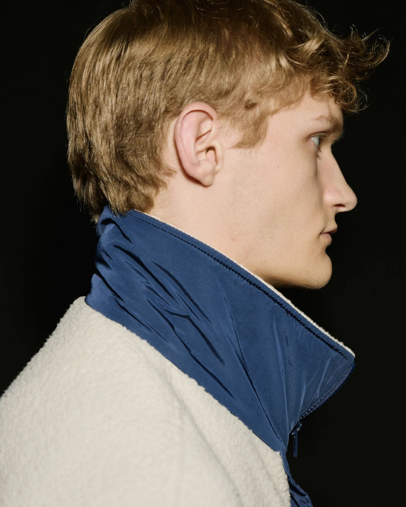 SYSTEM HALF ZIP FLEECE BONE 4