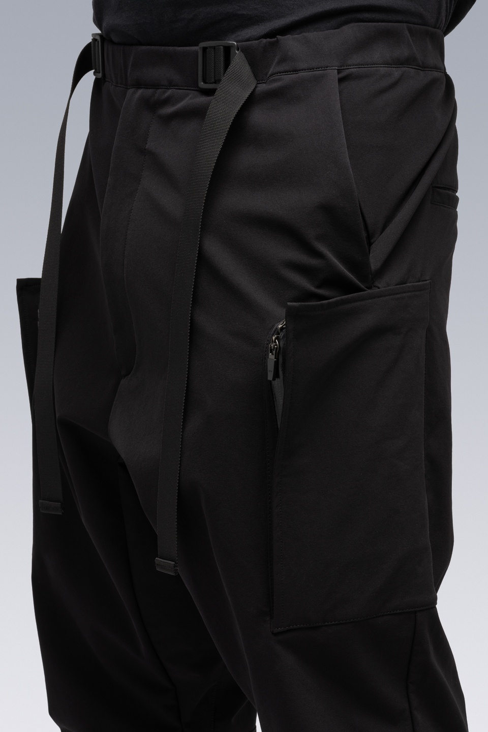 P31A-DS schoeller® Dryskin™ Drawcord Cargo Trouser Black - 18