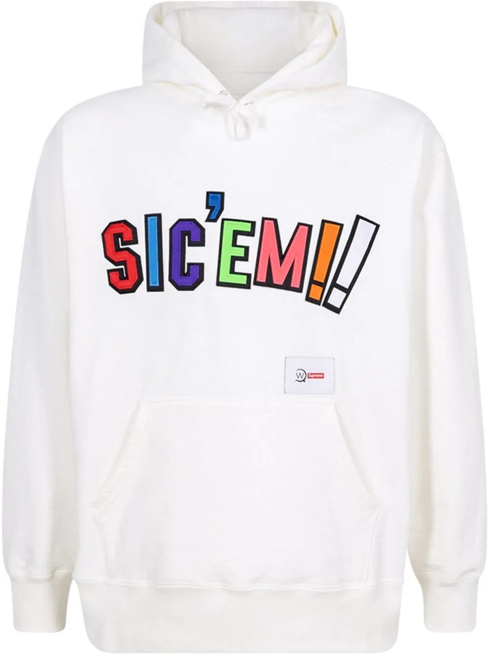 Supreme×WTAPS Sic'em! Hooded Sweatshirt | nate-hospital.com